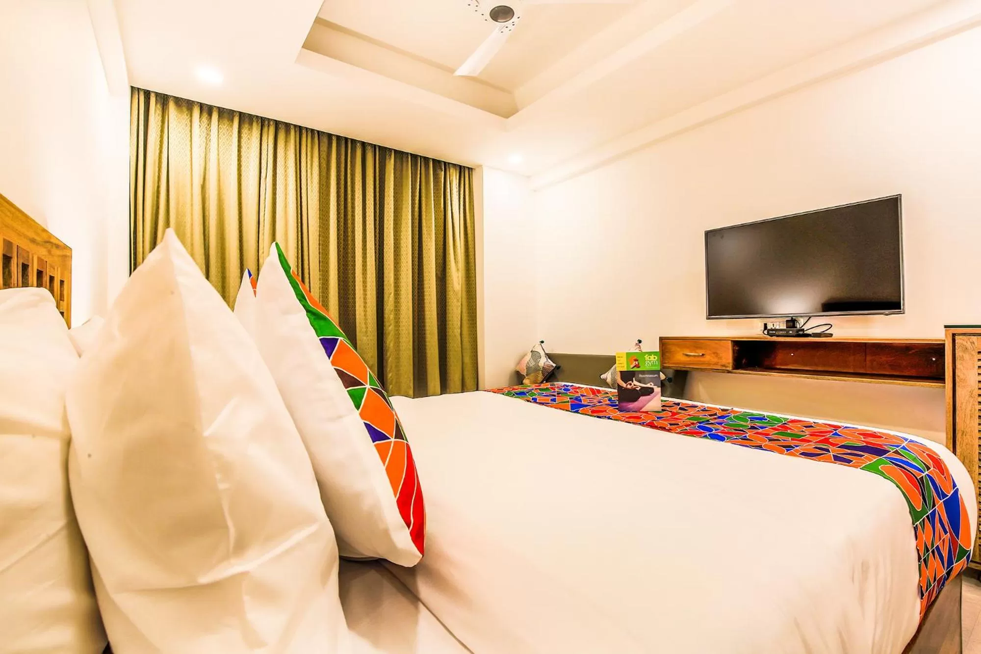 Bedroom in FabHotel Casa Kiara With Pool Side Bar - Nr Calangute Beach