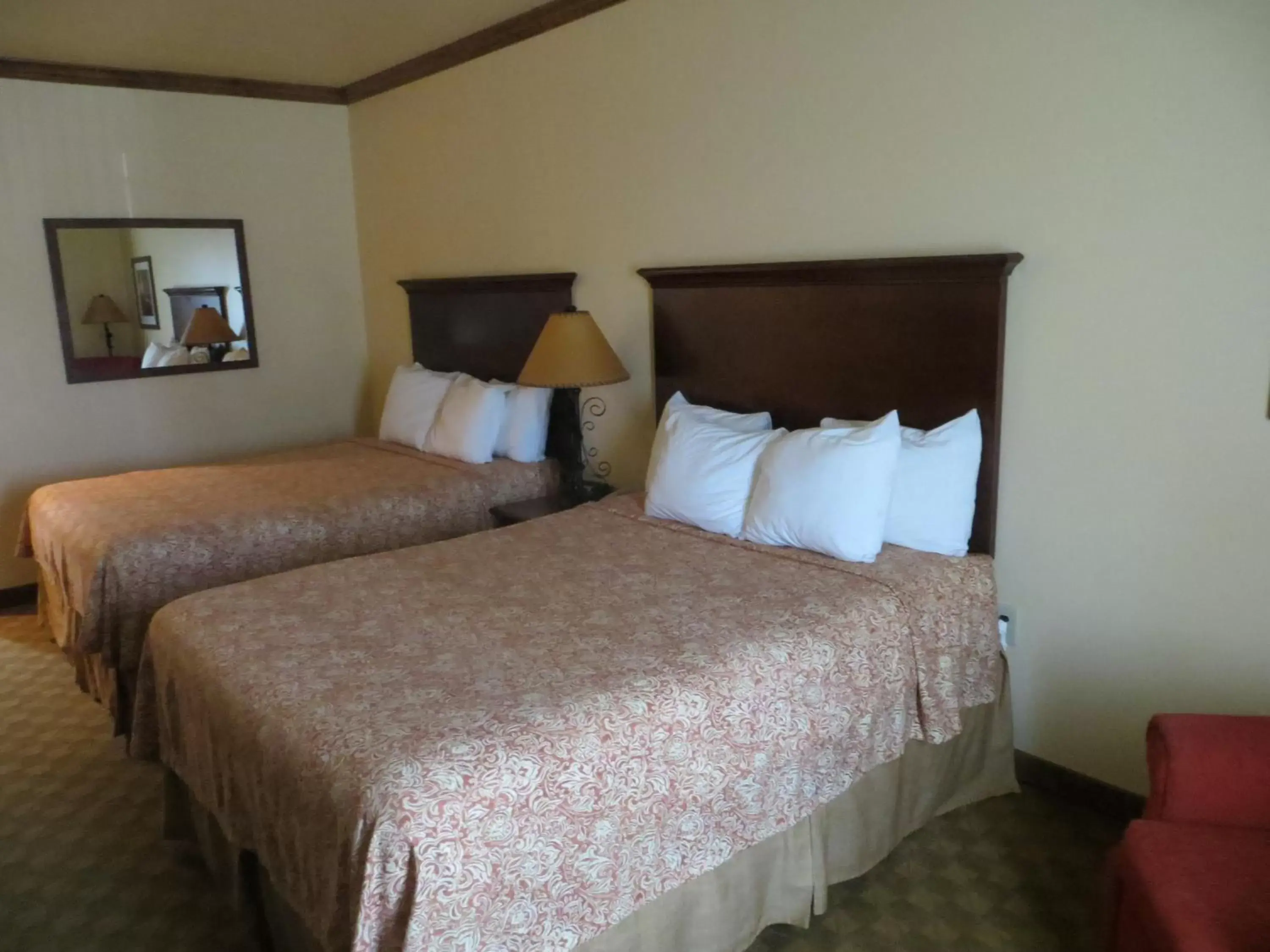 Bed in Hotel Texas Hallettsville