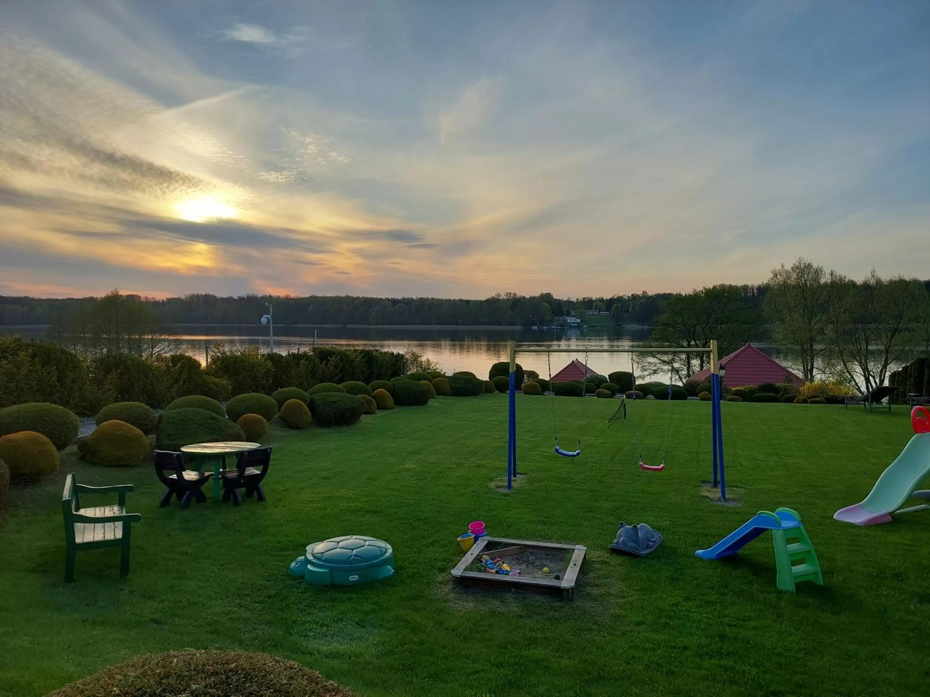 Garden in Port Jeziorak