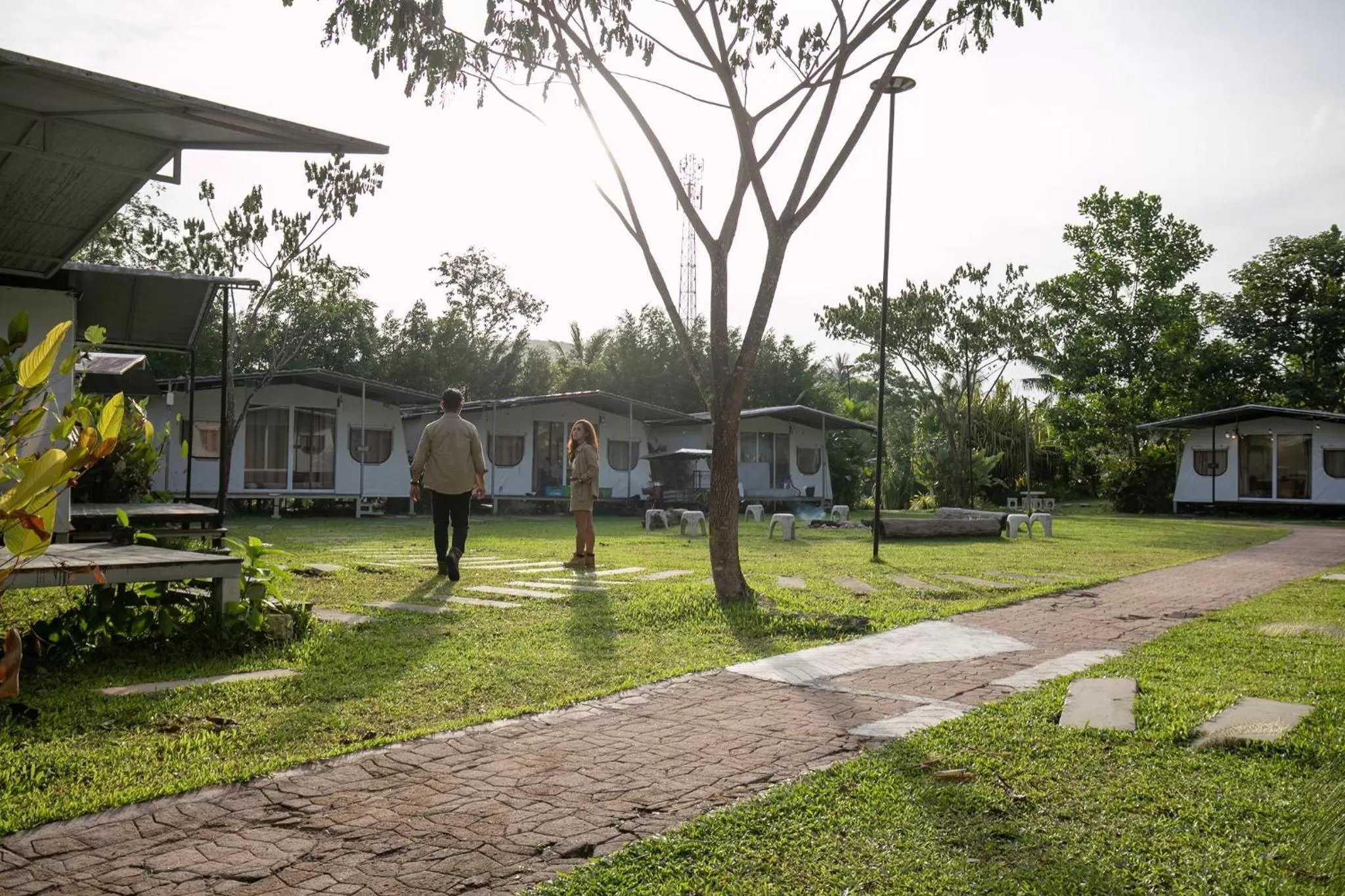 Property building in Kachonghills Tented Resort Trang