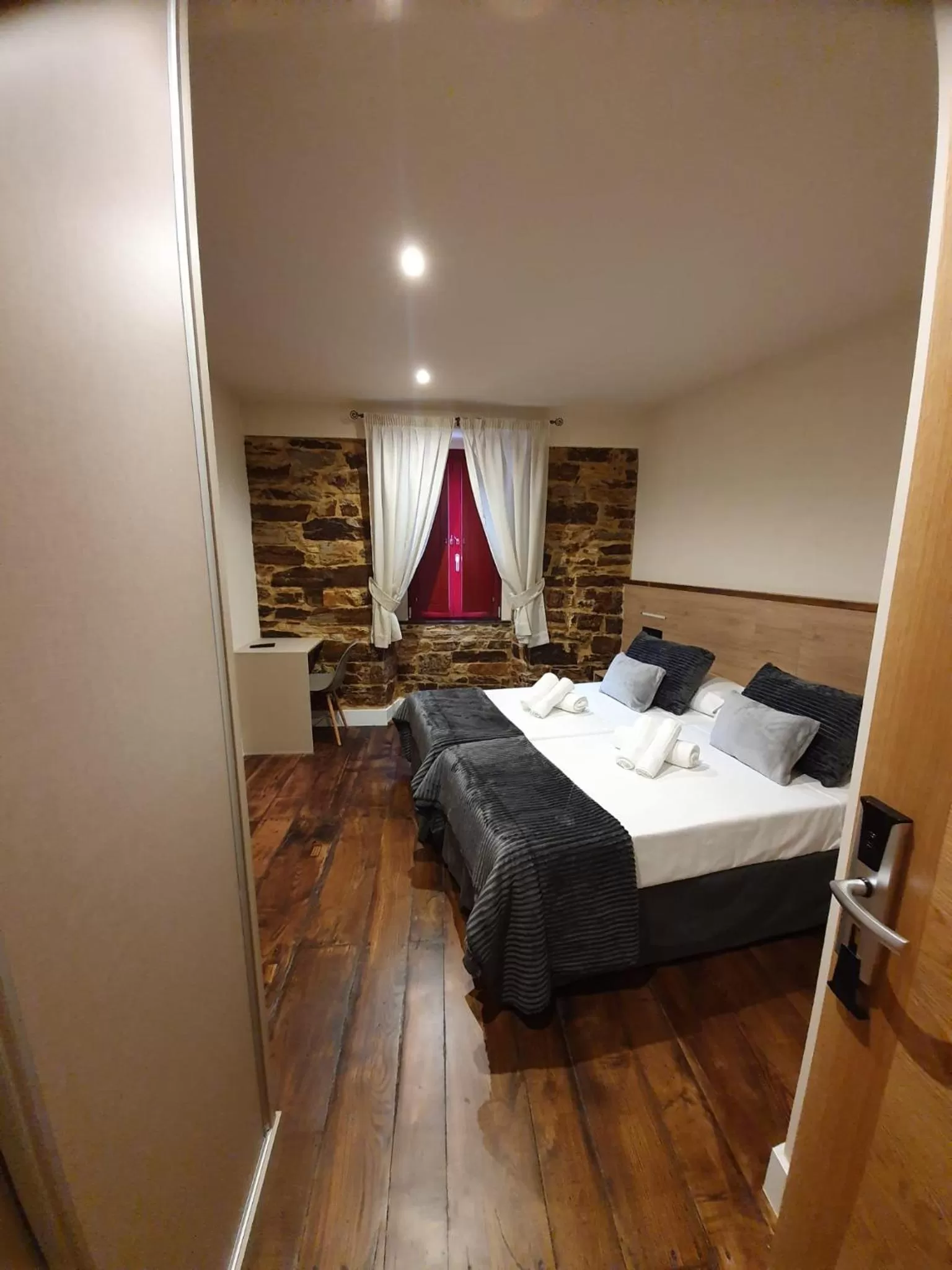 Bed in Albergue Casa Cuartel