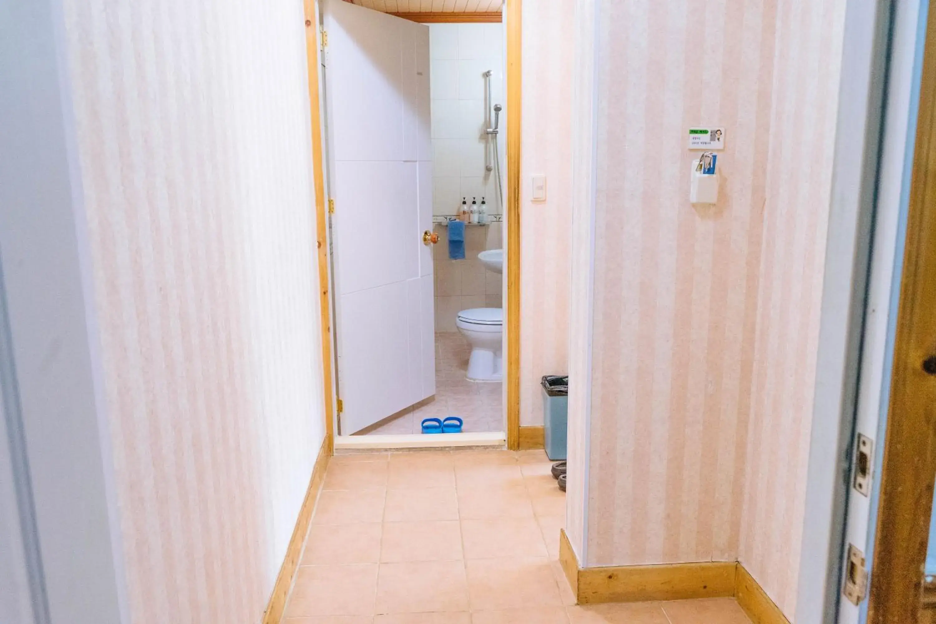 Decorative detail, Bathroom in White Cabin