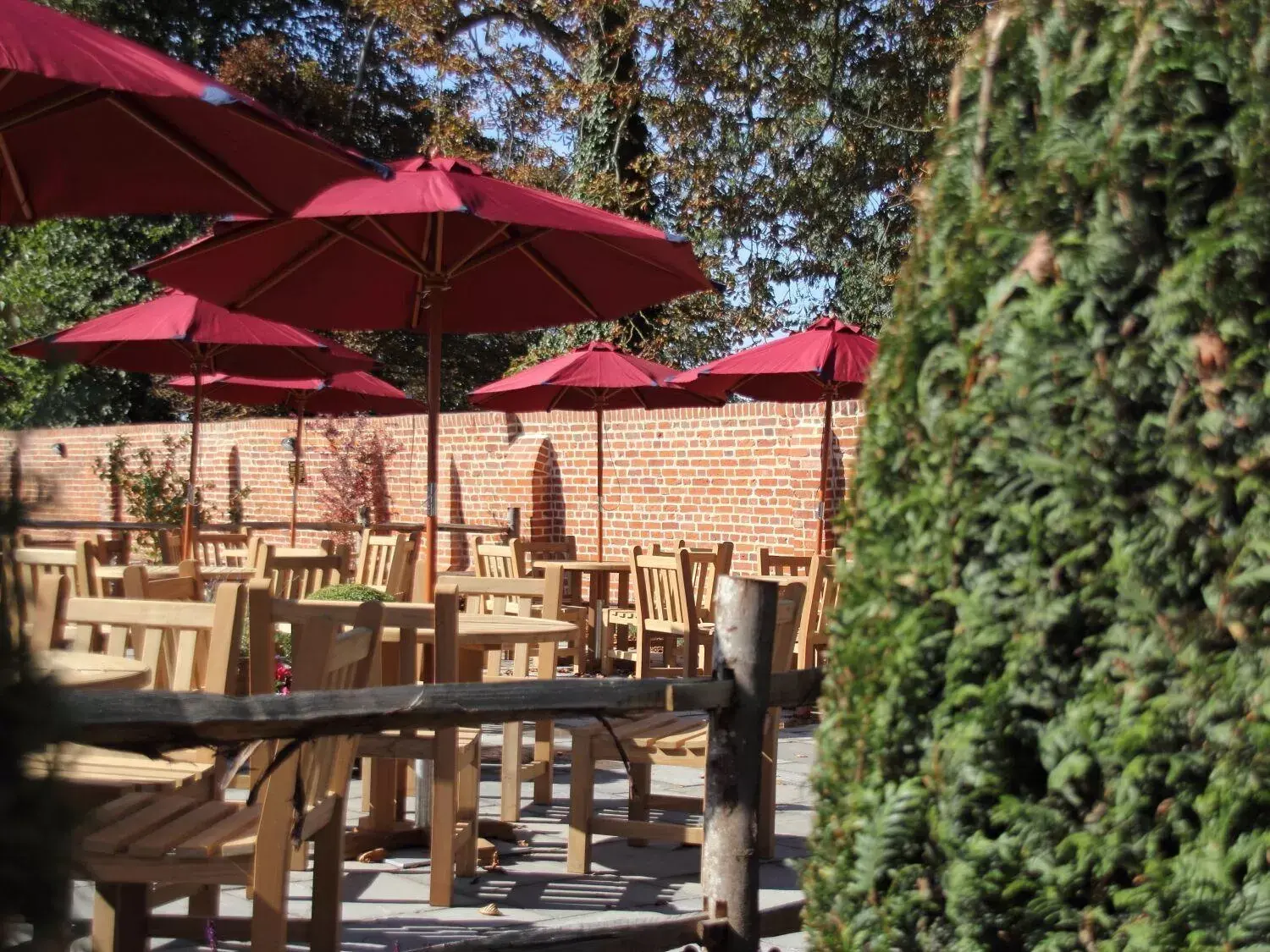 Patio, Restaurant/Places to Eat in The Cherry Tree Rochford