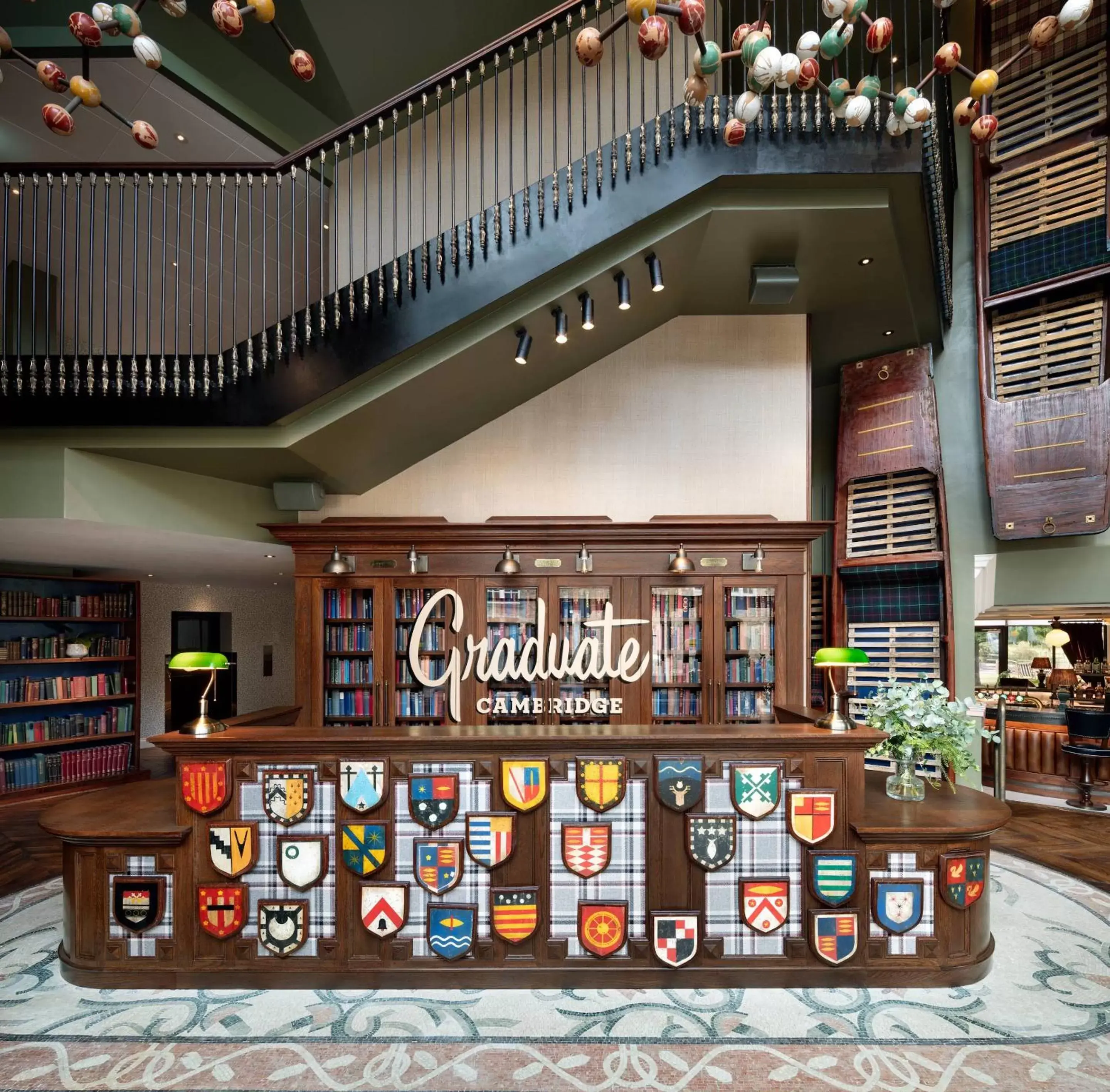 Lobby or reception in Graduate by Hilton Cambridge Lobby or reception in Graduate by Hilton Cambridge
