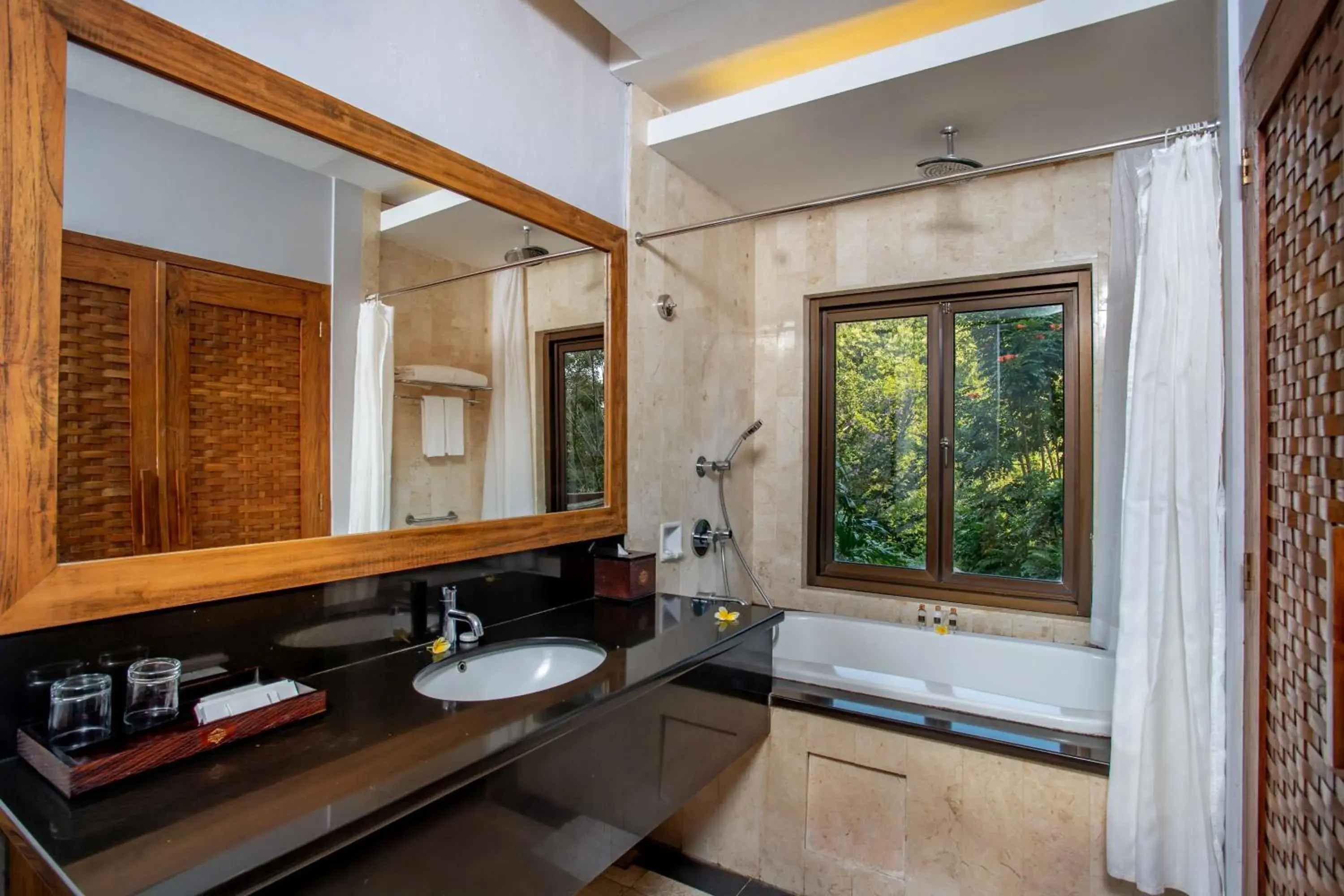 Bathroom in The Lokha Ubud Resort Villas and Spa