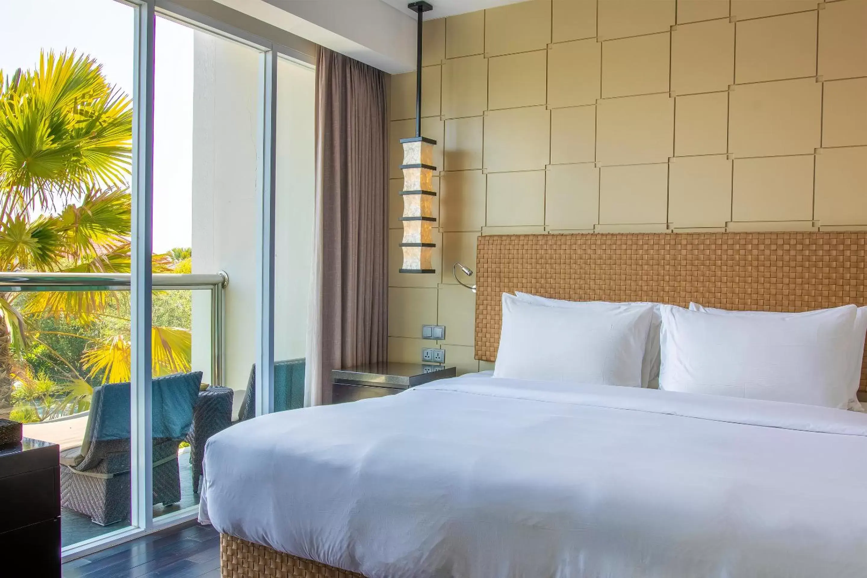 Bed in The Sakala Resort Bali All Suites CHSE Certified