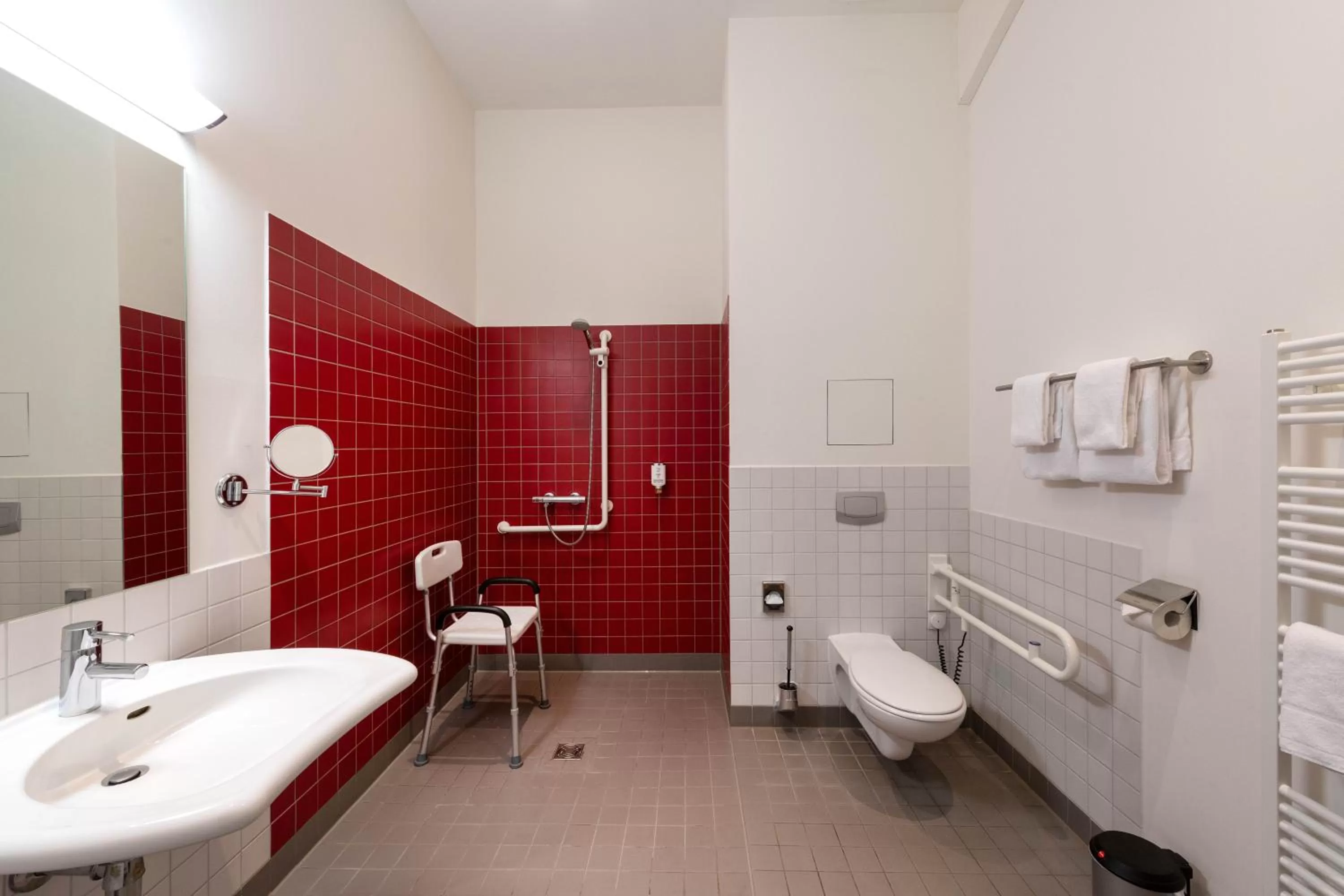 Toilet in Hotel am Großen Waisenhaus