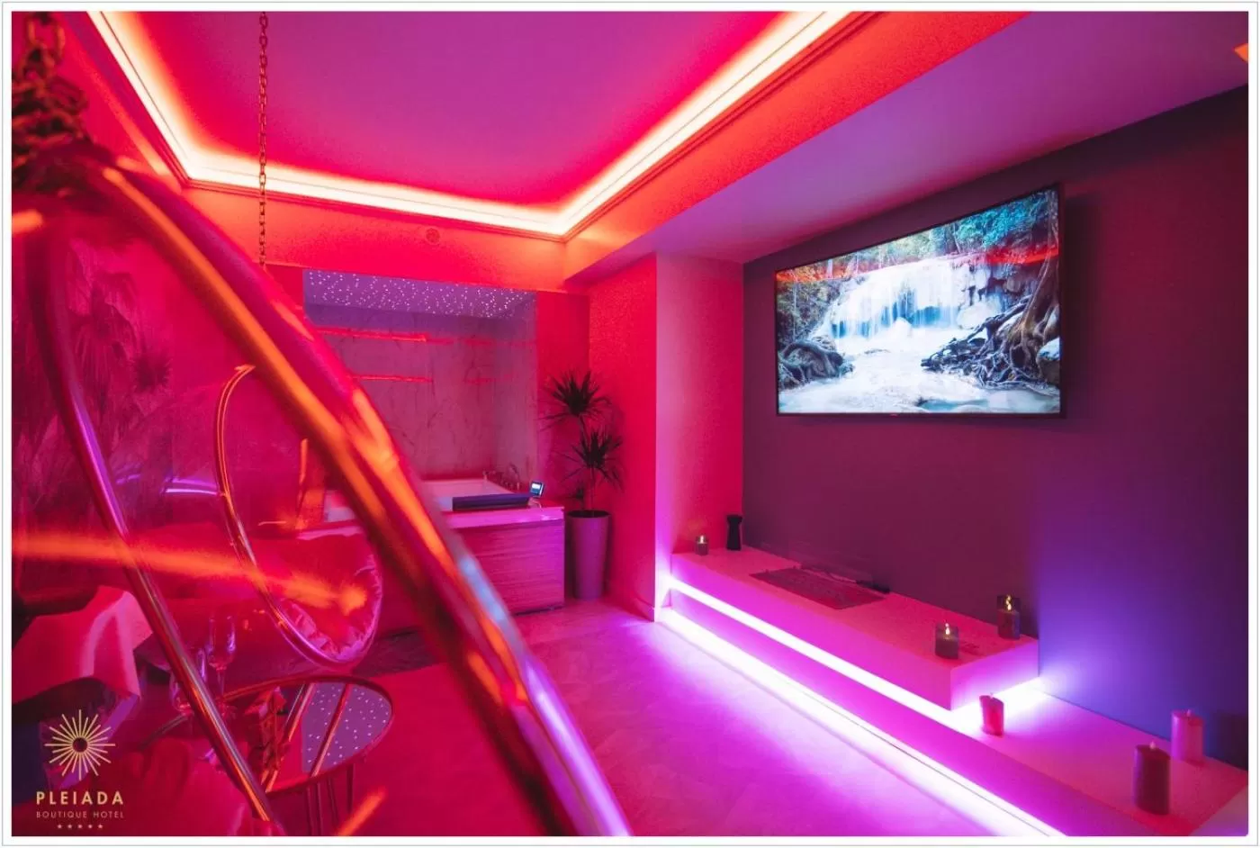 Swimming pool in Pleiada Boutique Hotel & Spa