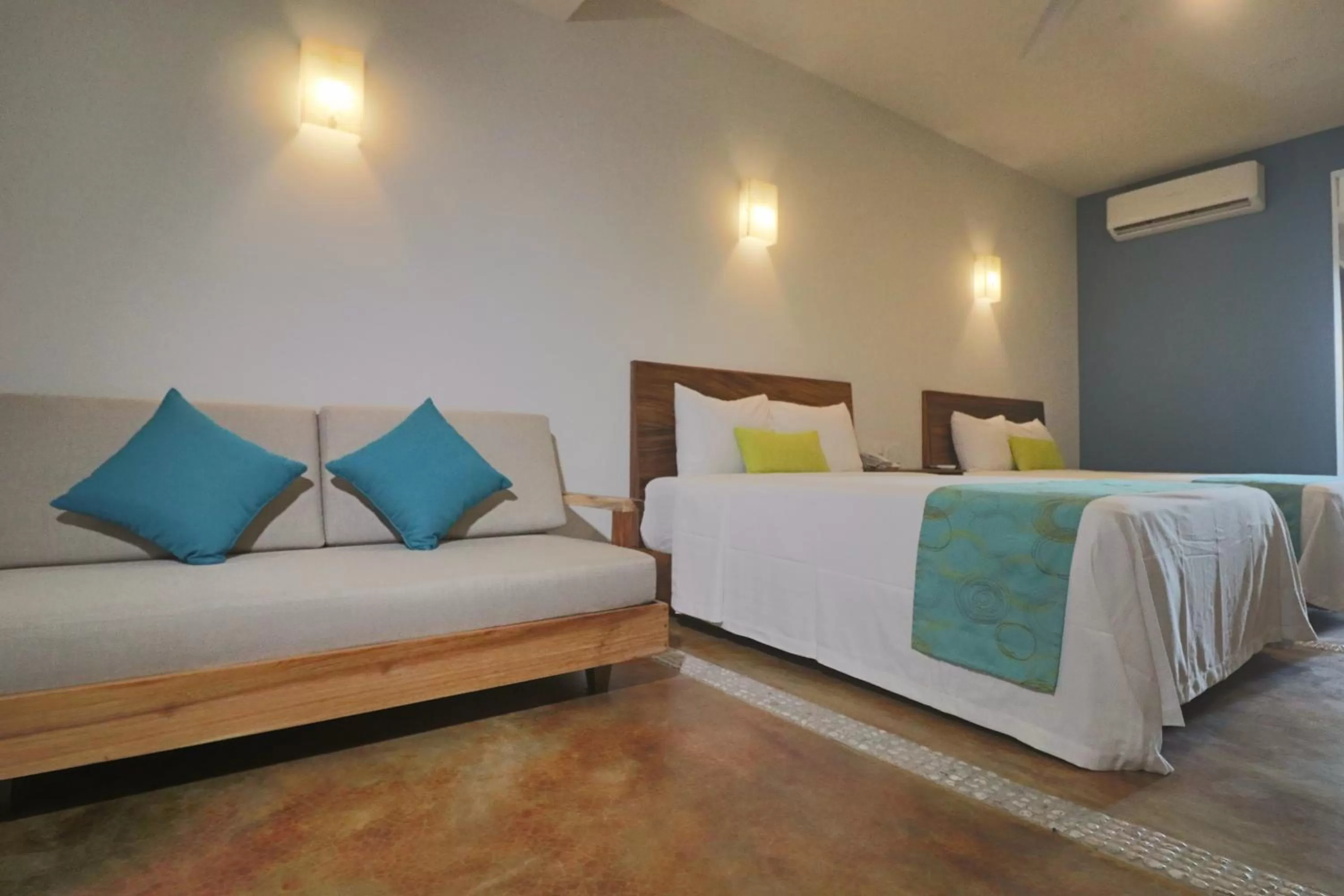 Bed in Punta Zicatela Hotel - Adults Only