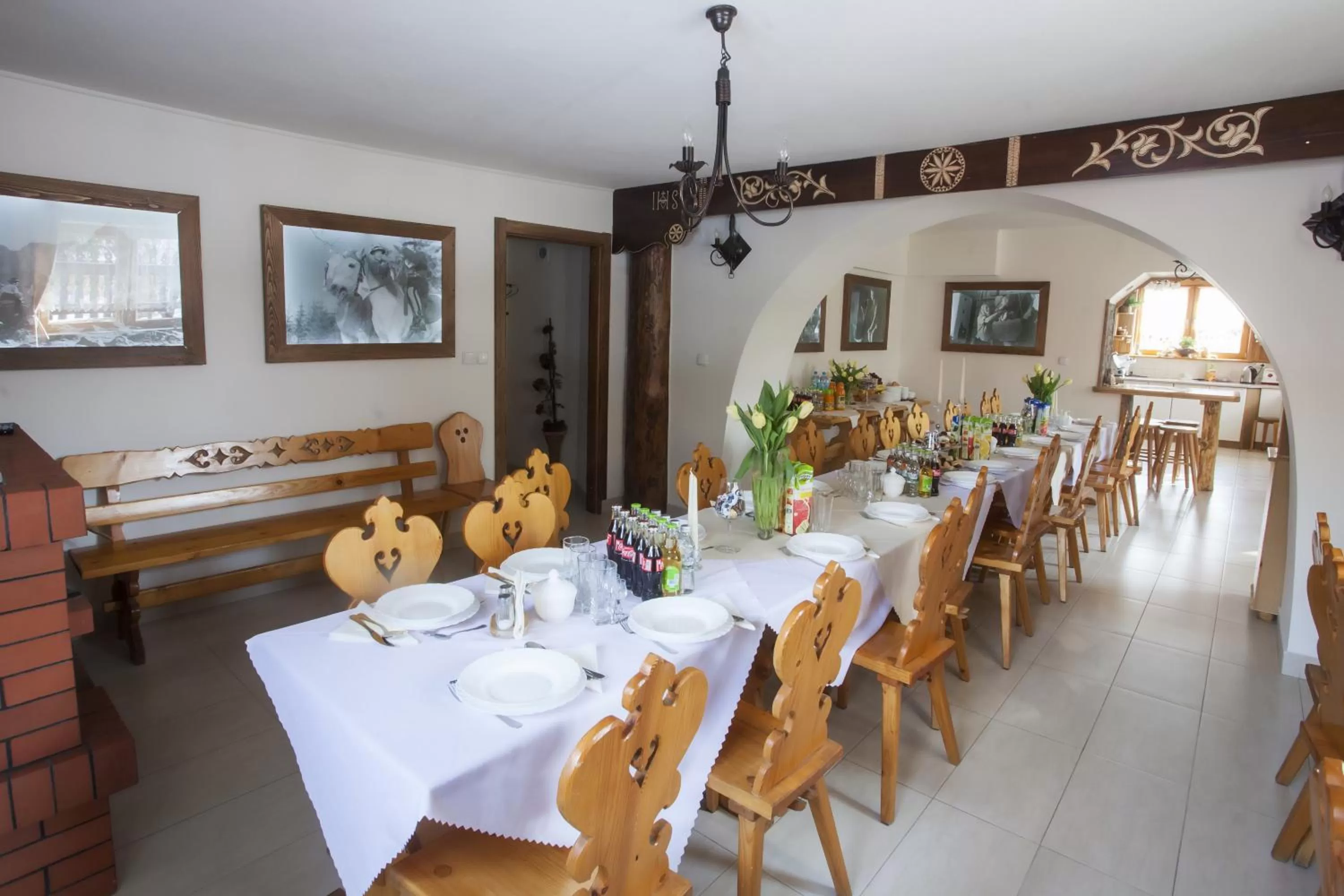 Food and drinks in Chata u Bronka