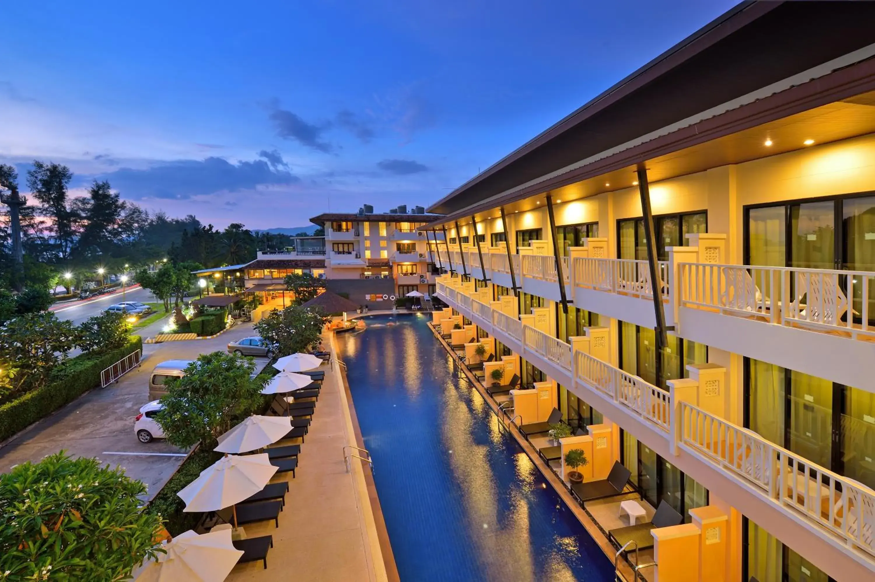 Swimming pool, Pool View in Srisuksant Resort