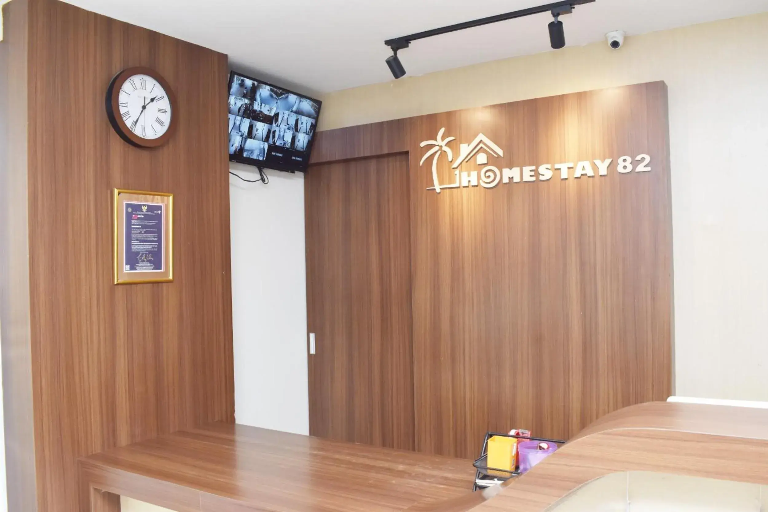 Lobby or reception in Homestay 82 Syariah Palembang Lobby or reception in Homestay 82 Syariah Palembang