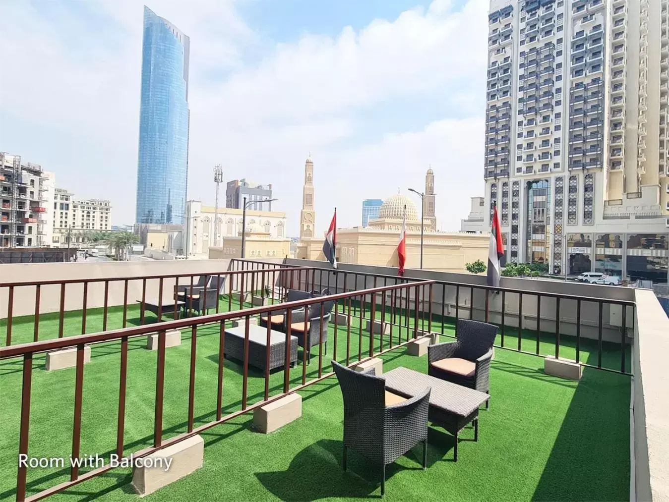 Balcony/Terrace in Kingsgate Al Jaddaf Hotel by Millennium