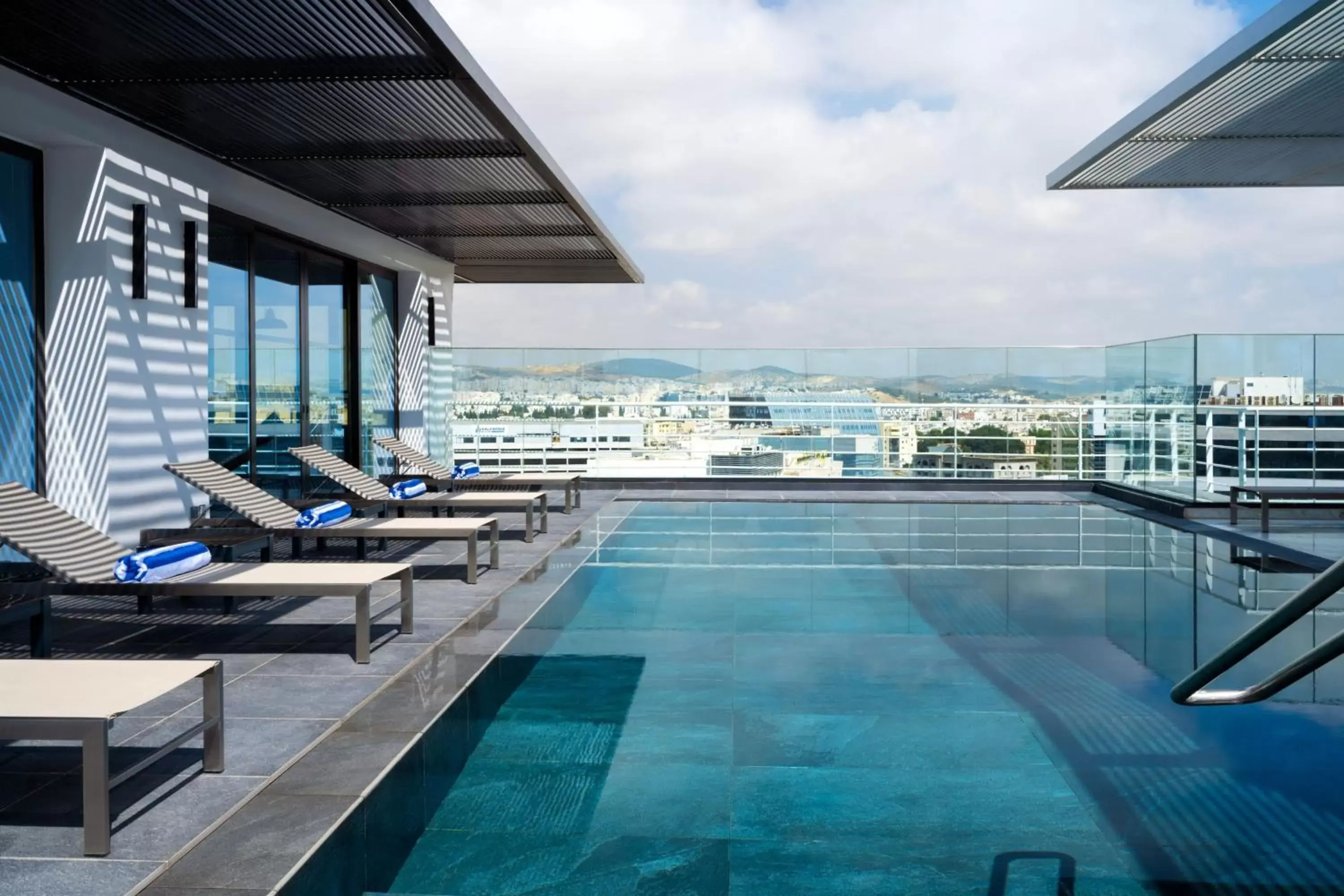 Swimming Pool in Tunis Marriott Hotel