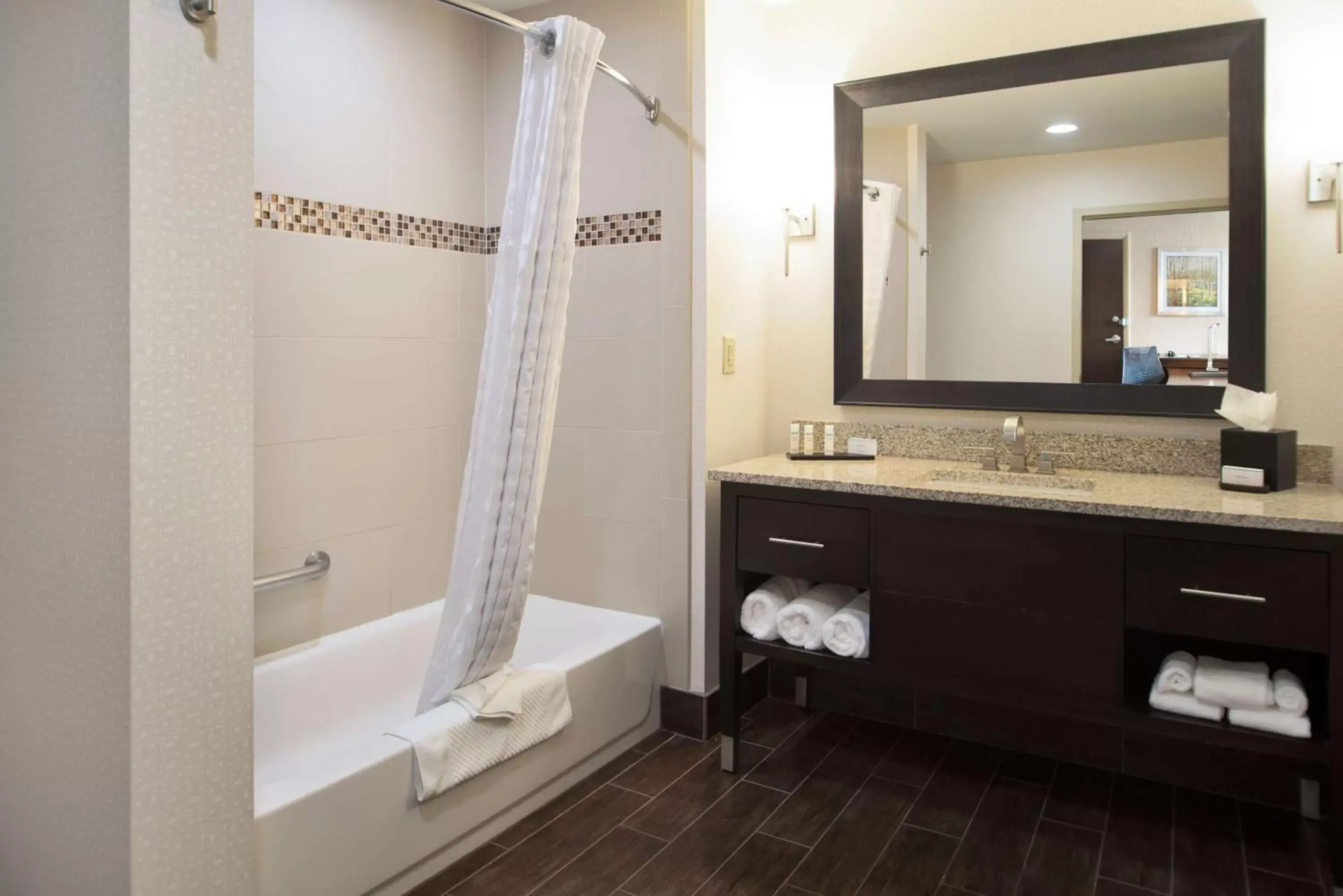 Bathroom in Embassy Suites by Hilton Fayetteville Fort Bragg