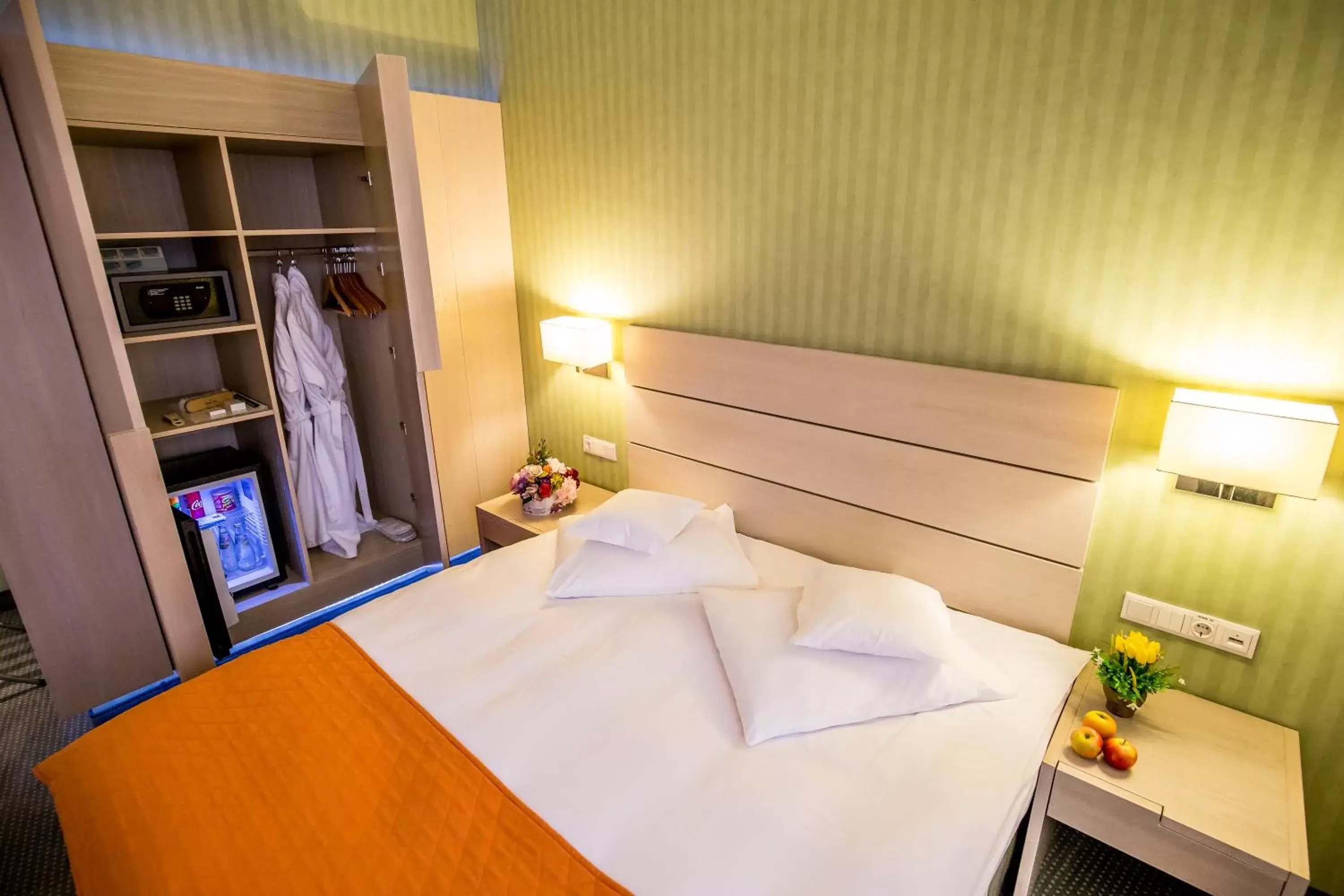 Bed in Hotel Golden Tulip Ana Tower Sibiu