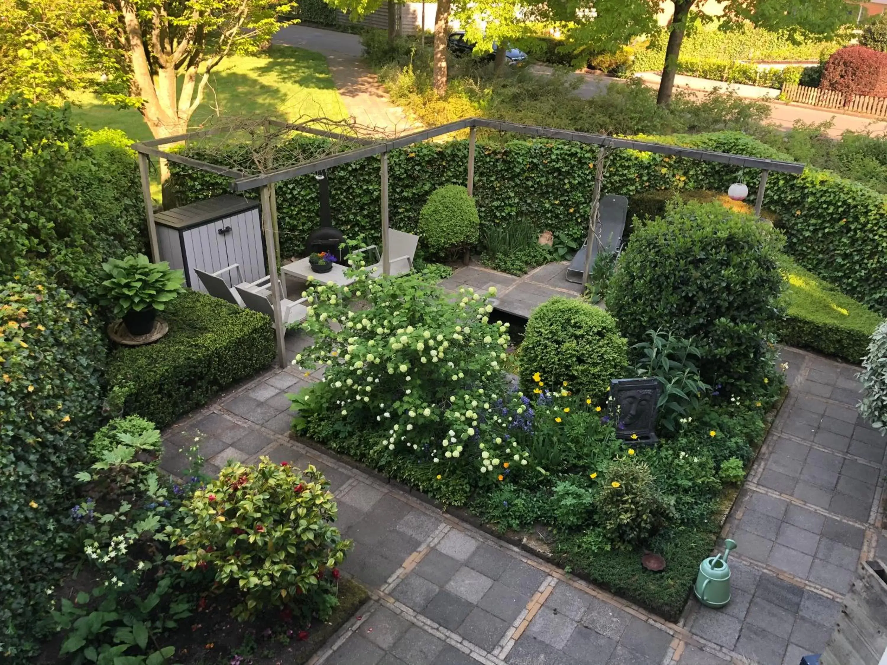 Patio in B&B De Dream