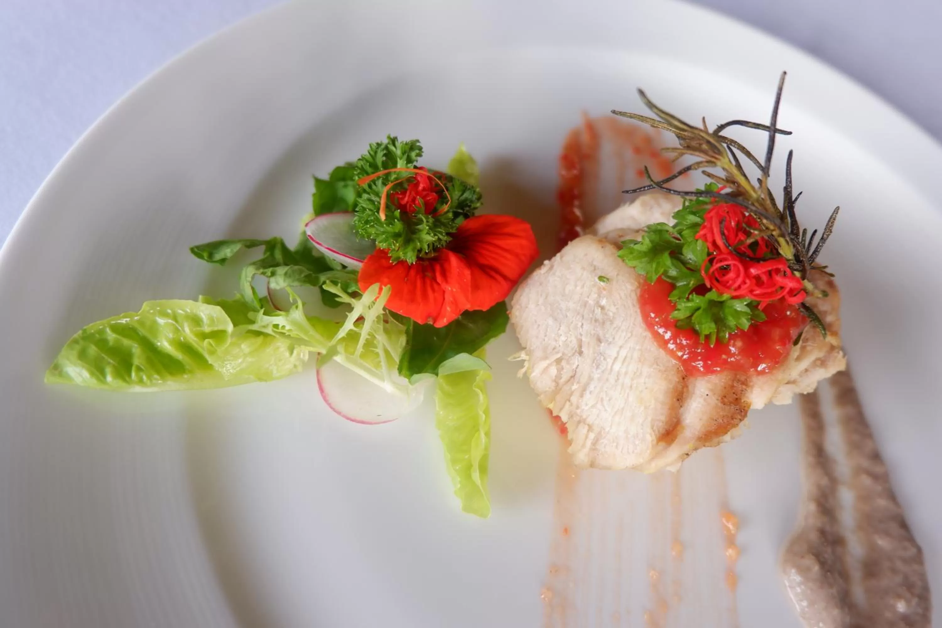 Food close-up in Dwaraka The Royal Villas