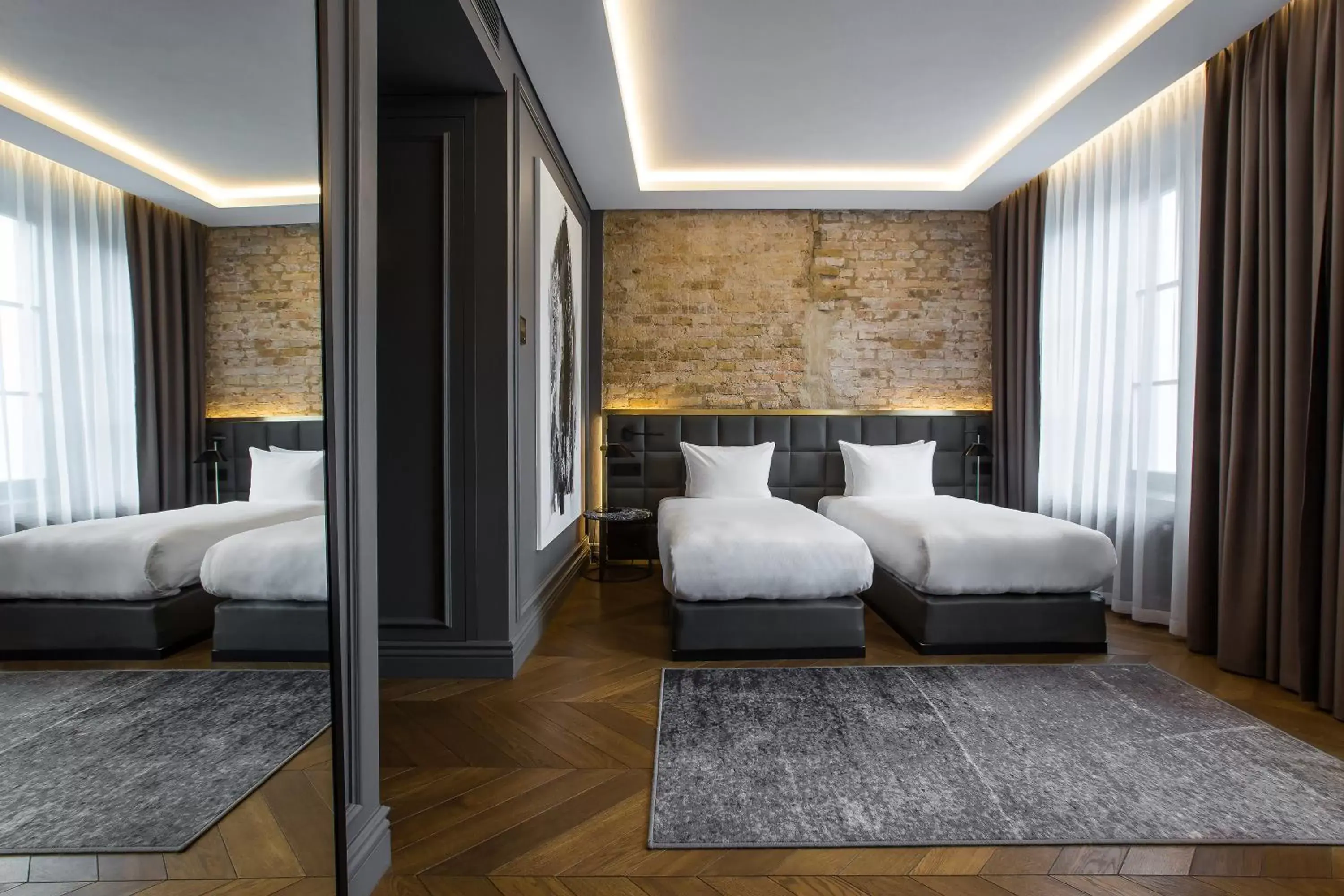 Standard Twin Room with Sauna Access - single occupancy in Hotel Pacai, Vilnius, a Member of Design Hotels