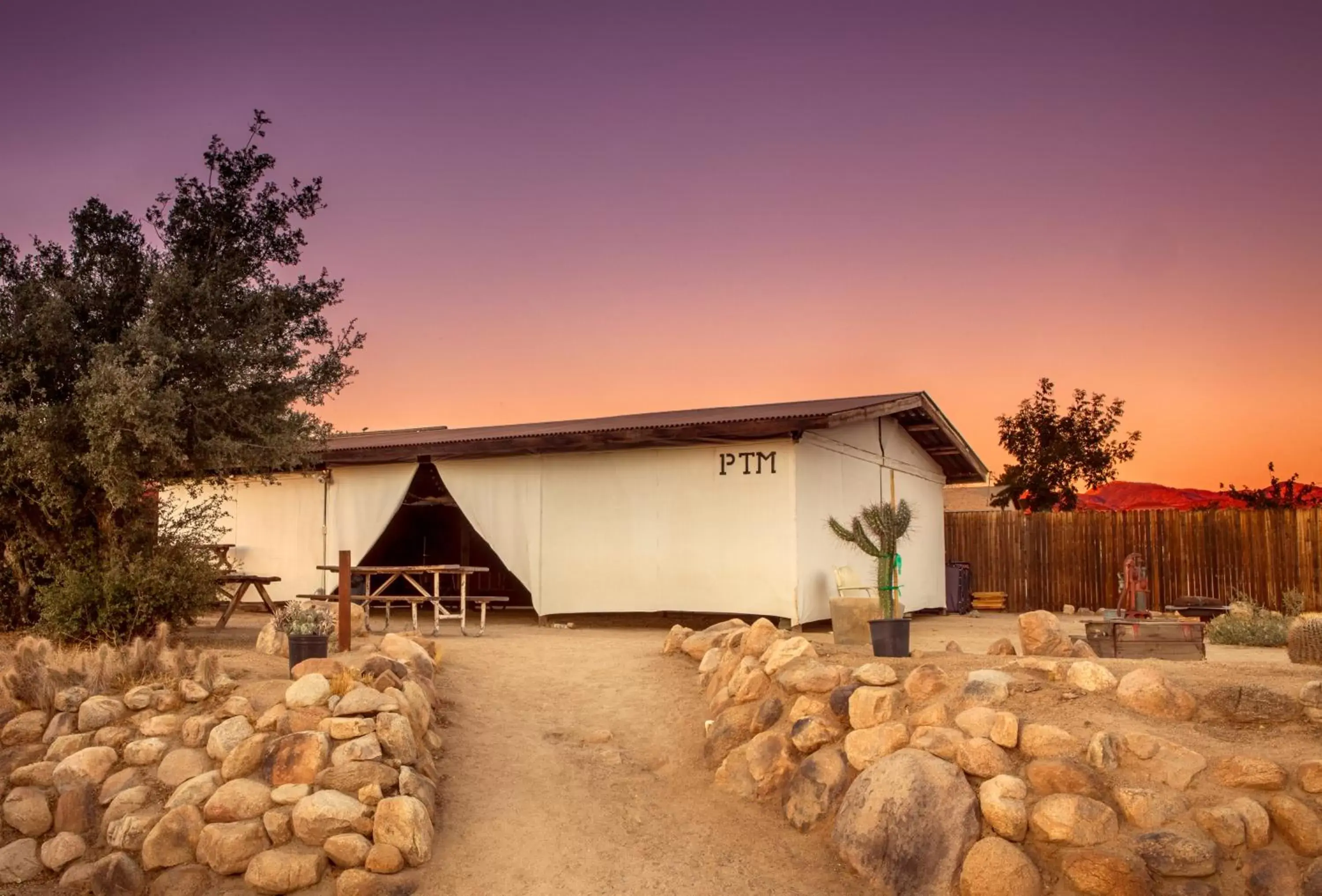 Property Building in Pioneertown Motel