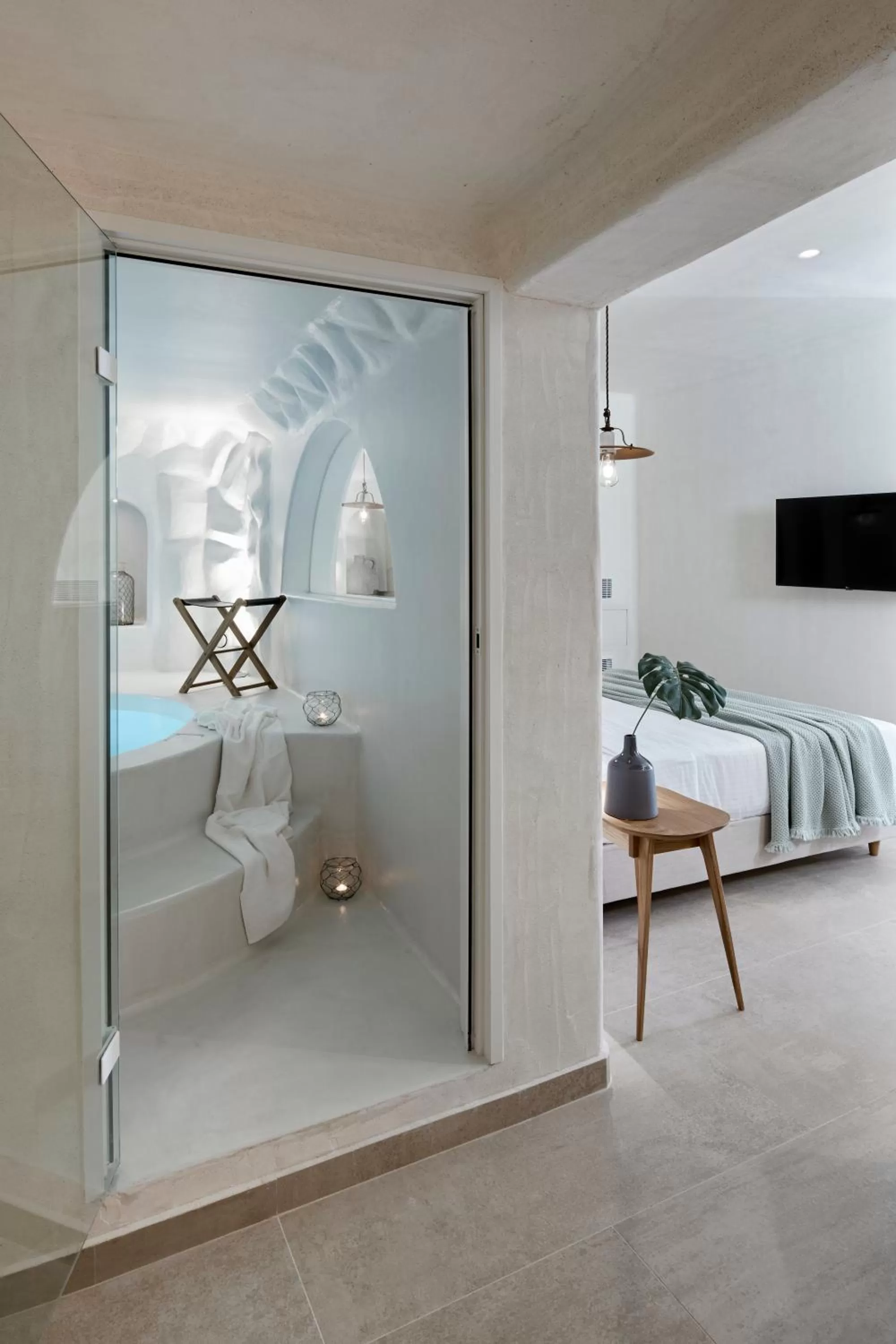 Bedroom, Bed in Winery Hotel 1870