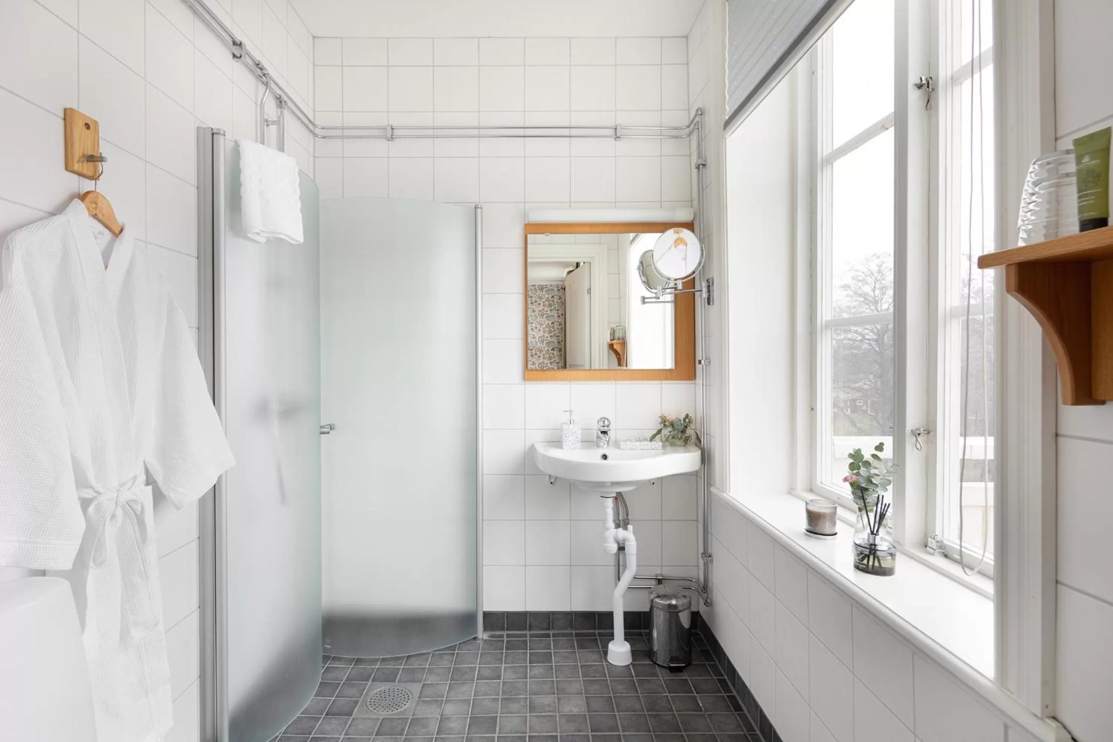 Shower in Lejondals Slott