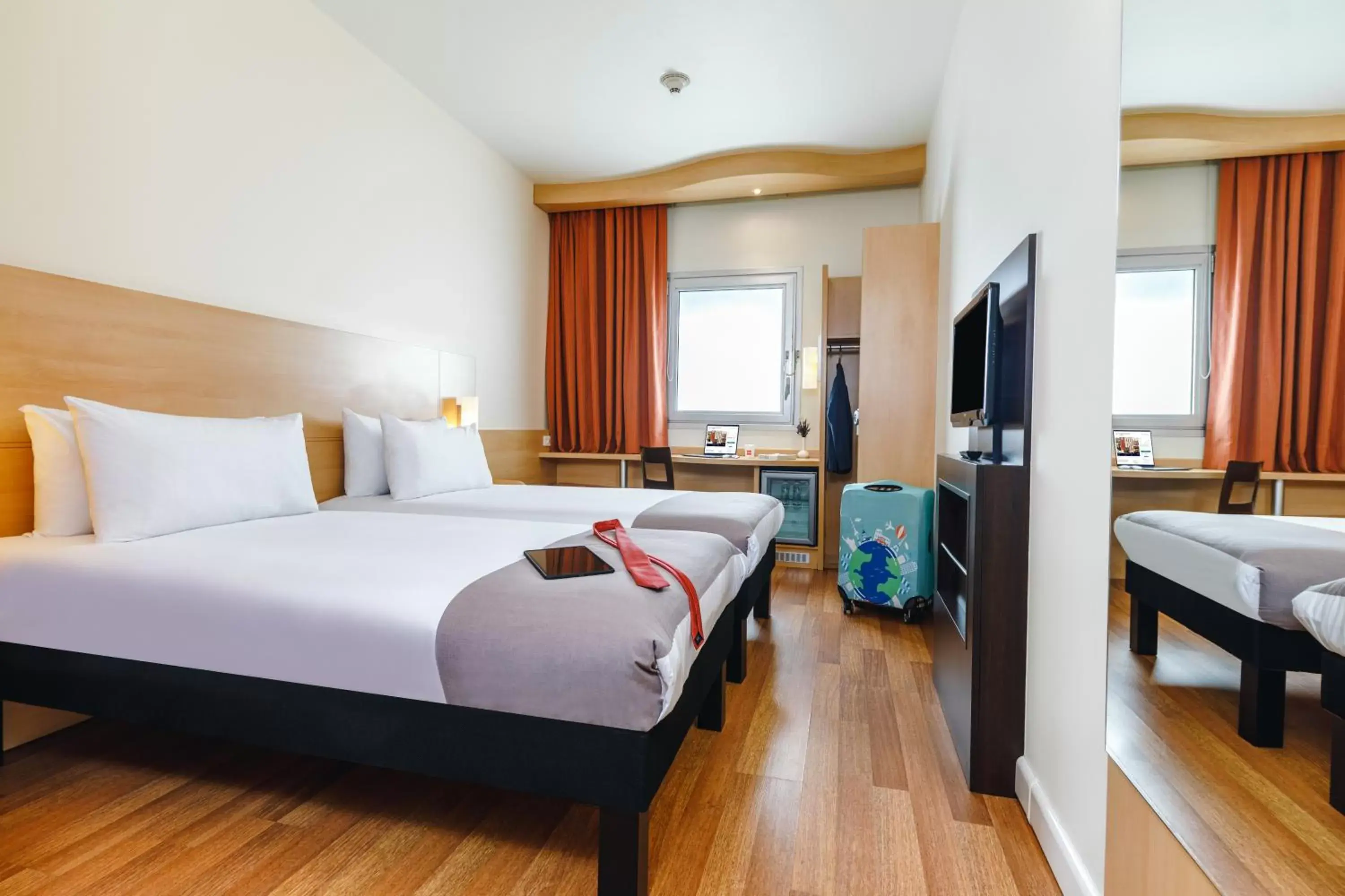 Bed in Ibis Istanbul Esenyurt Bed in Ibis Istanbul Esenyurt