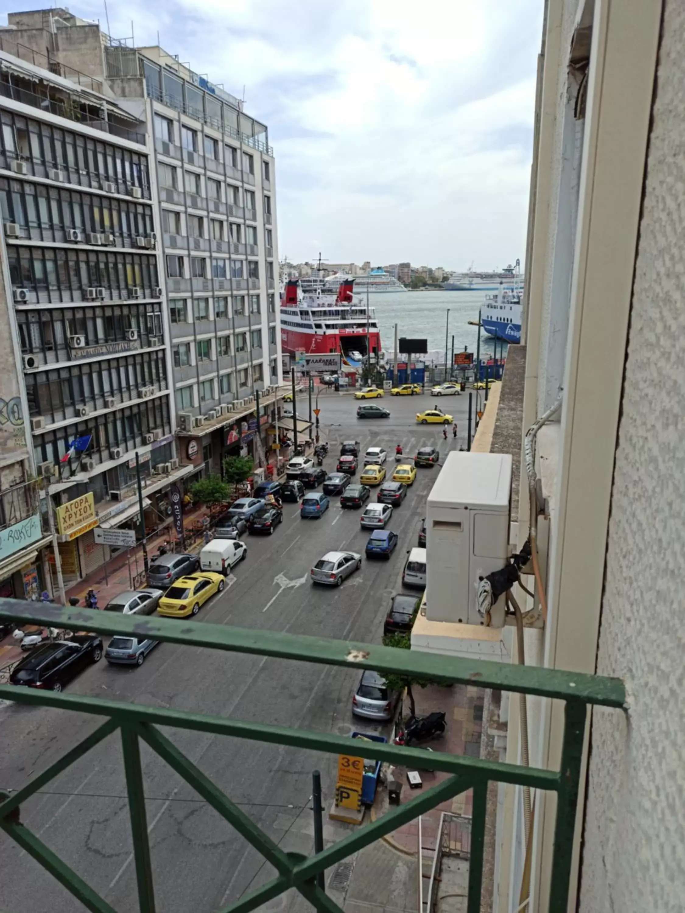 Bird's eye view in Piraeus Acropole Hotel