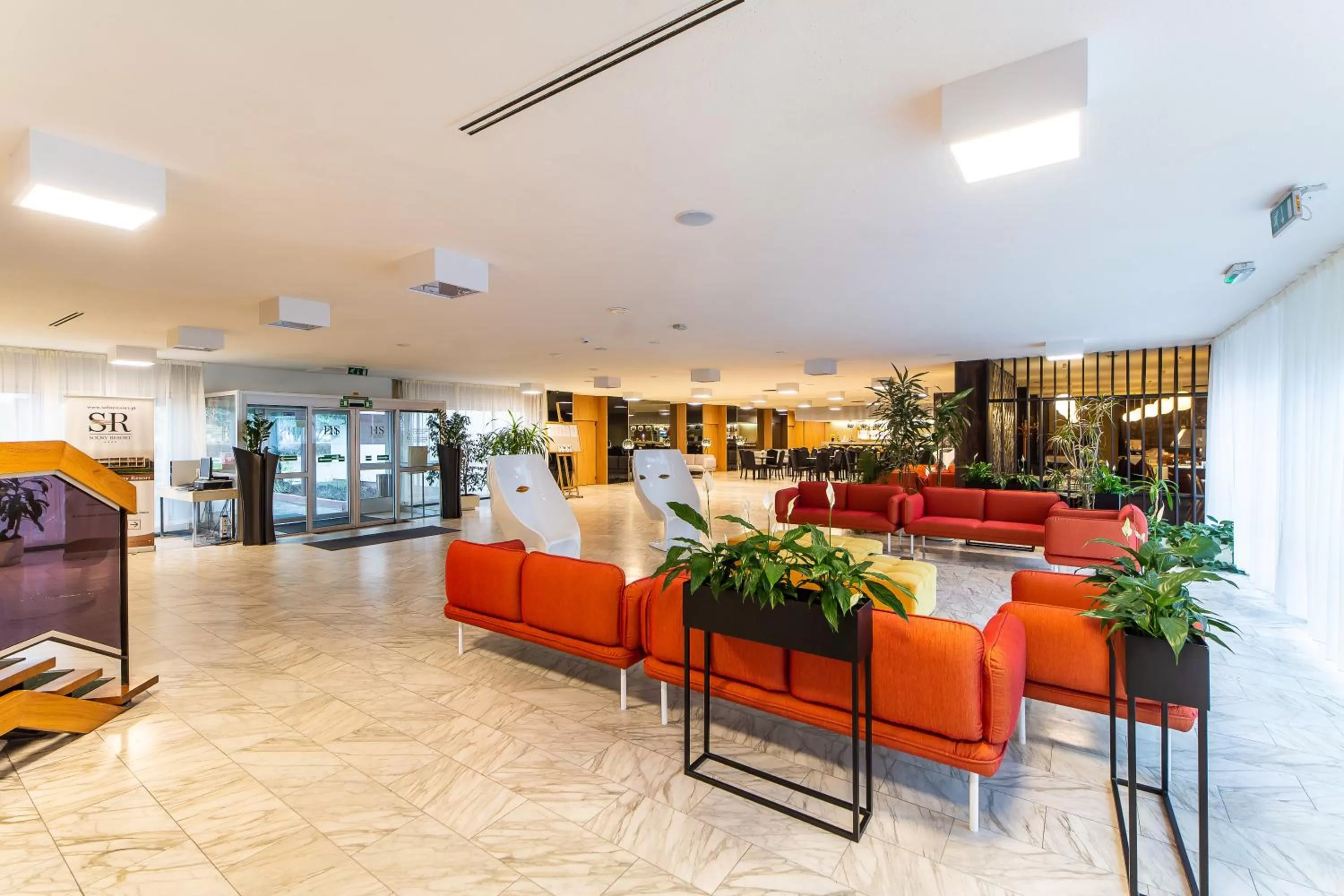 Lobby or reception in Hotel Solny