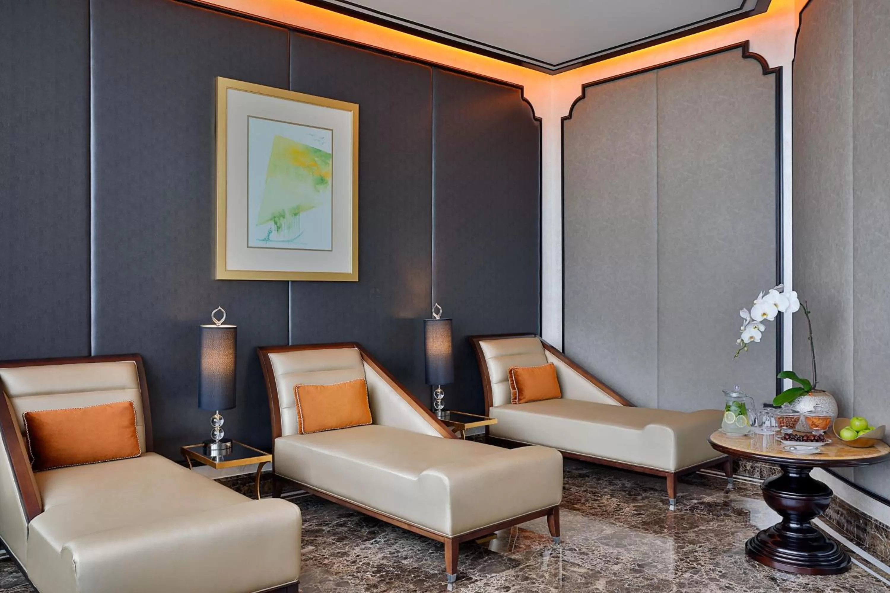 Lounge or bar in The St. Regis Abu Dhabi