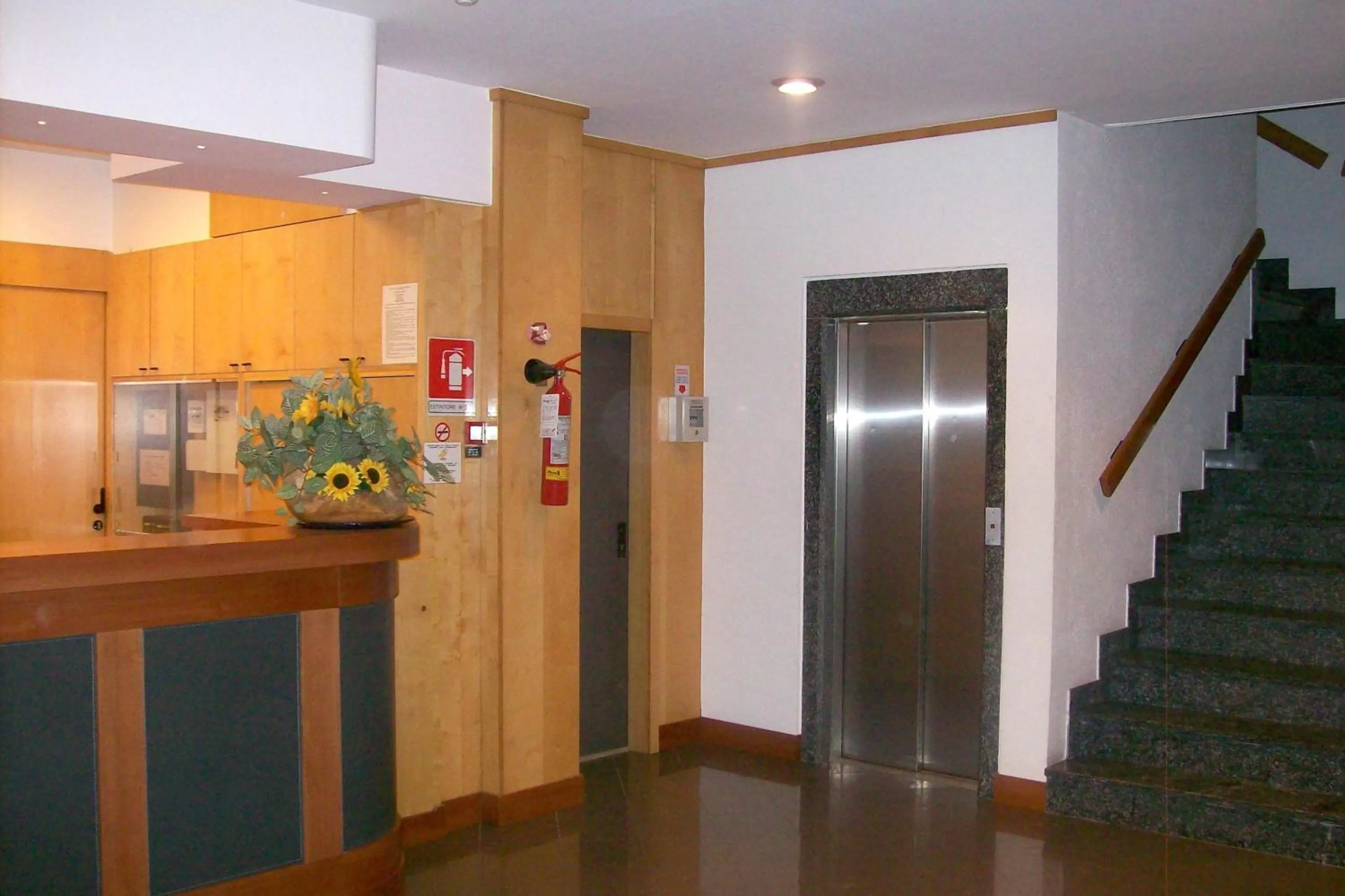 Lobby or reception in Hotel Aurora
