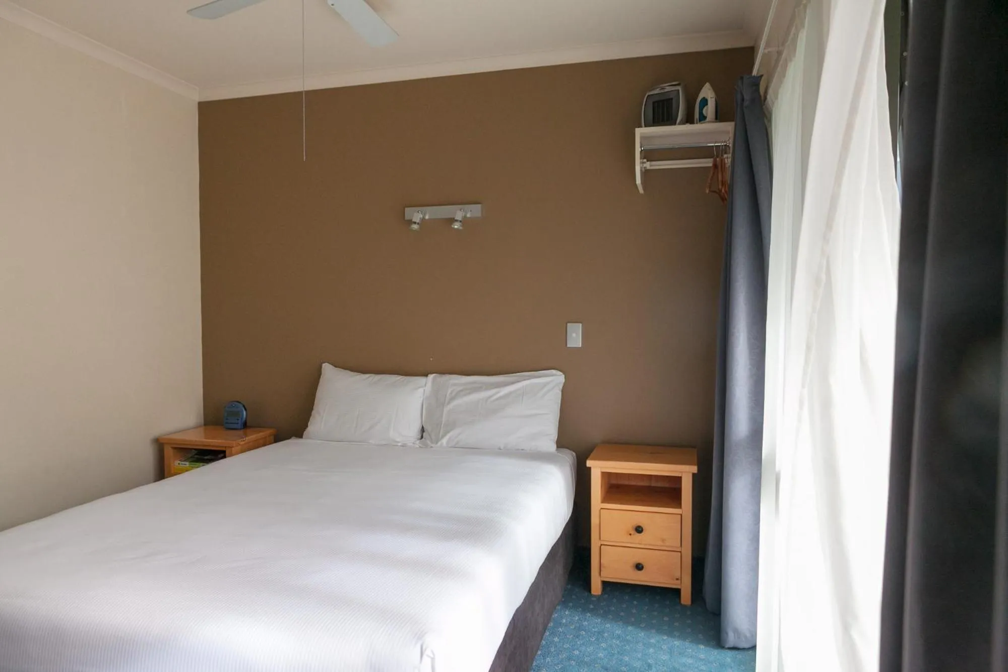 Bed in Stadium Motel