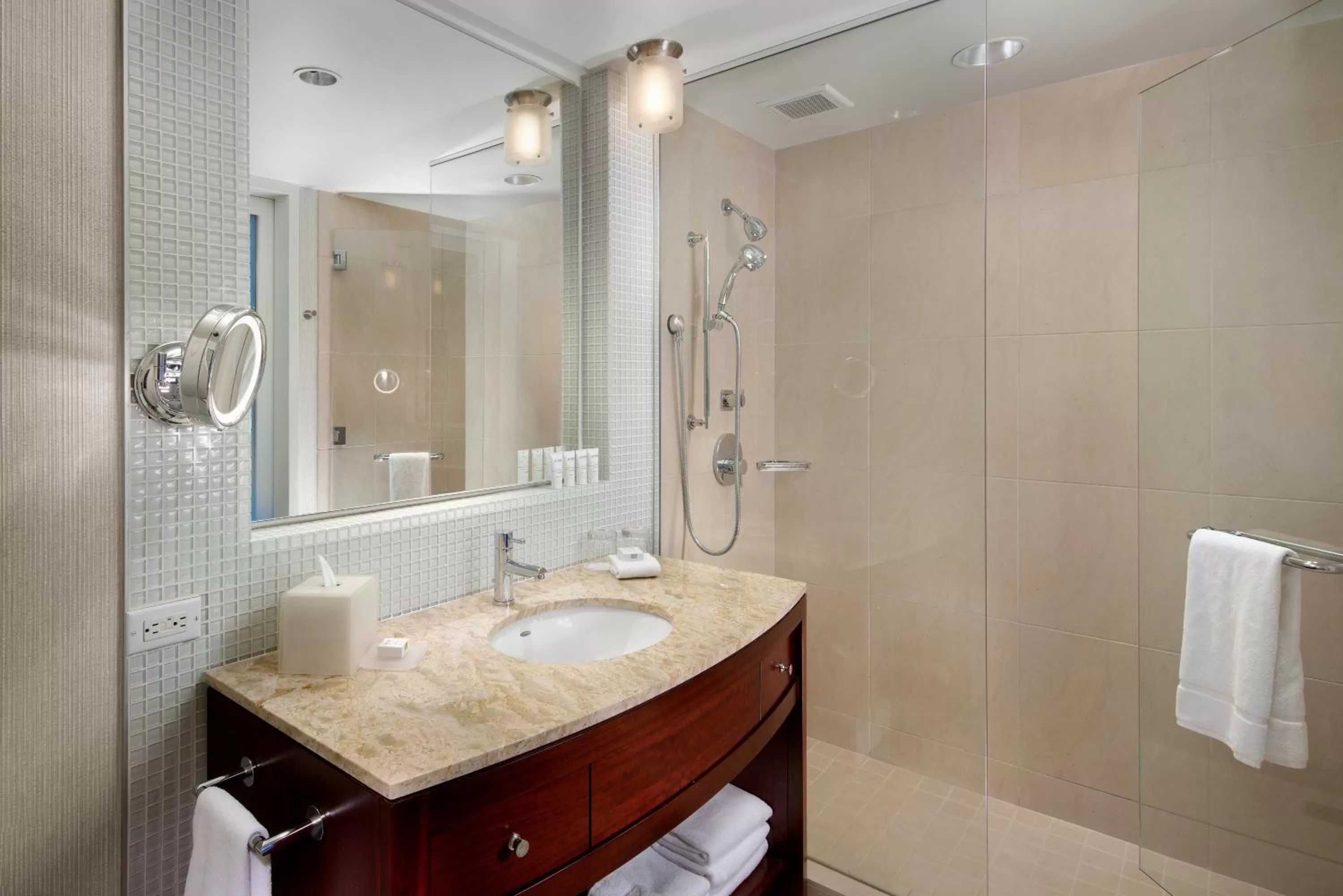 Shower in InterContinental San Francisco by IHG