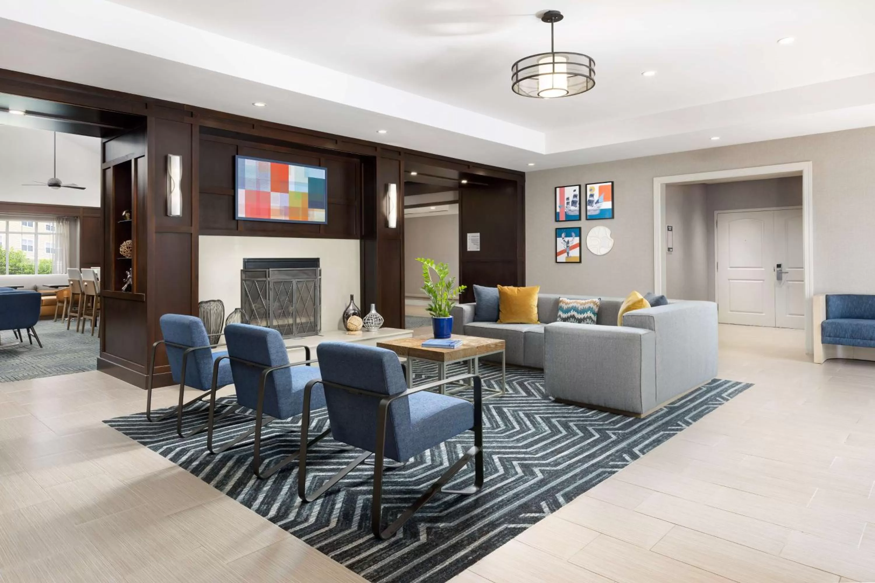 Lobby or reception in Homewood Suites by Hilton Portsmouth