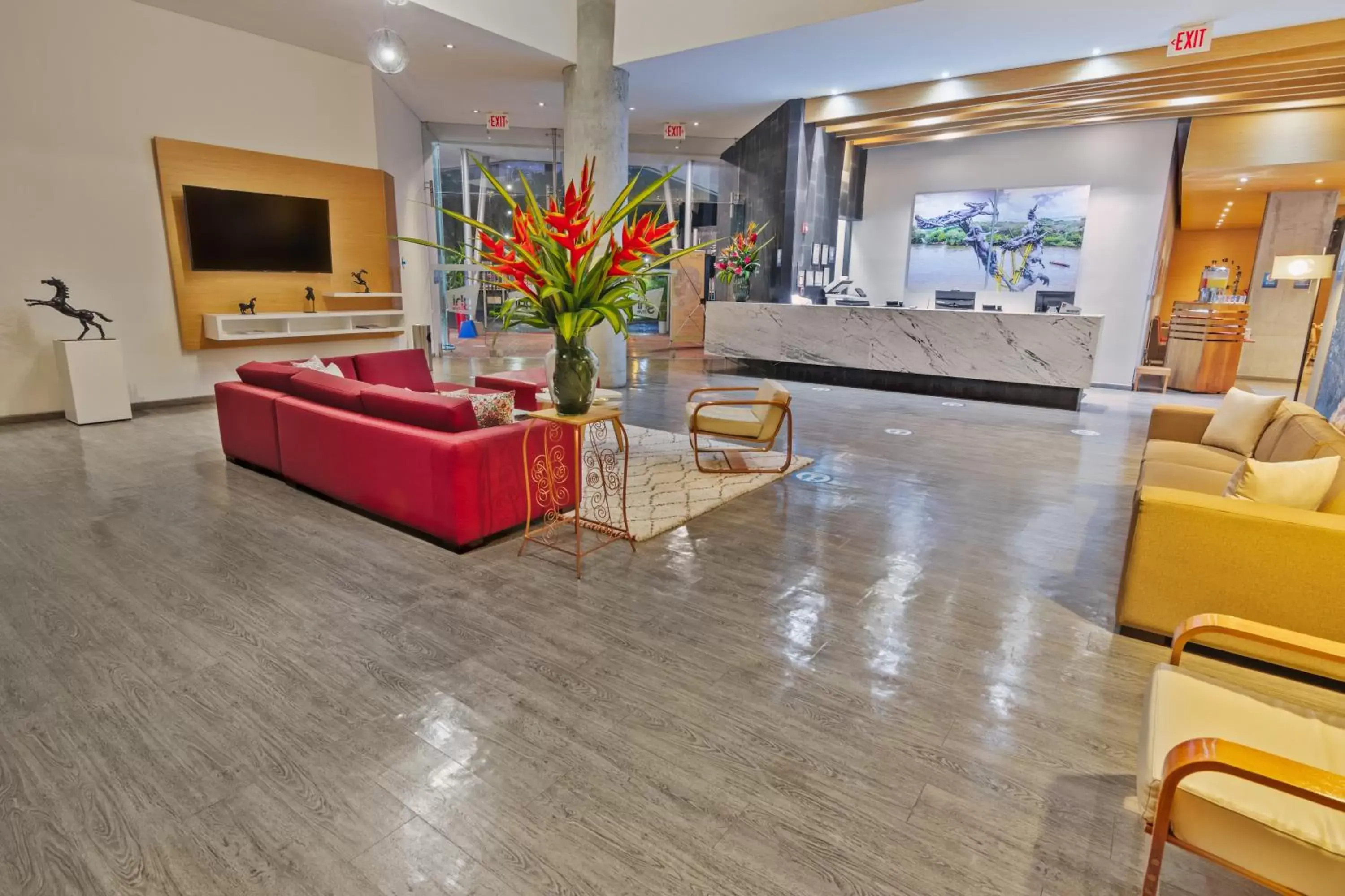 Lobby or reception, Seating Area in GHL Hotel Neiva