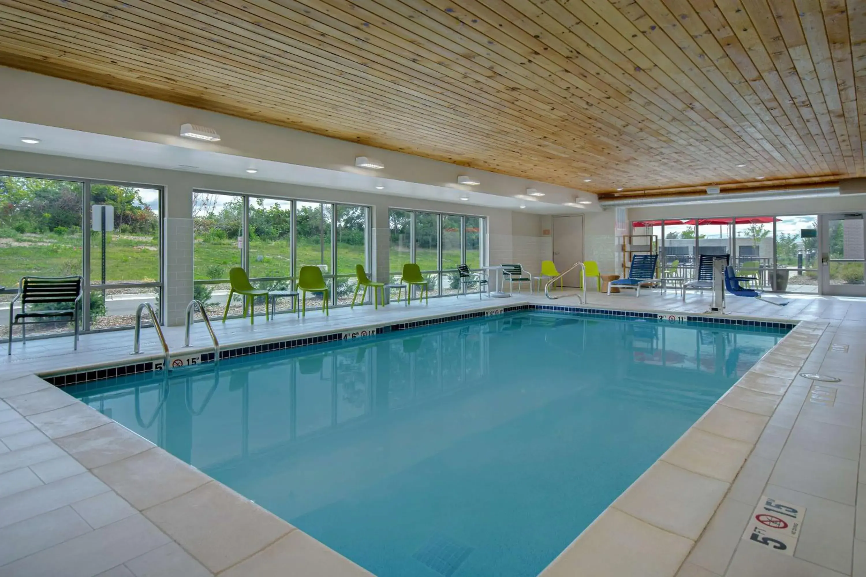 Pool view, Swimming Pool in Home2 Suites By Hilton Grand Rapids Airport
