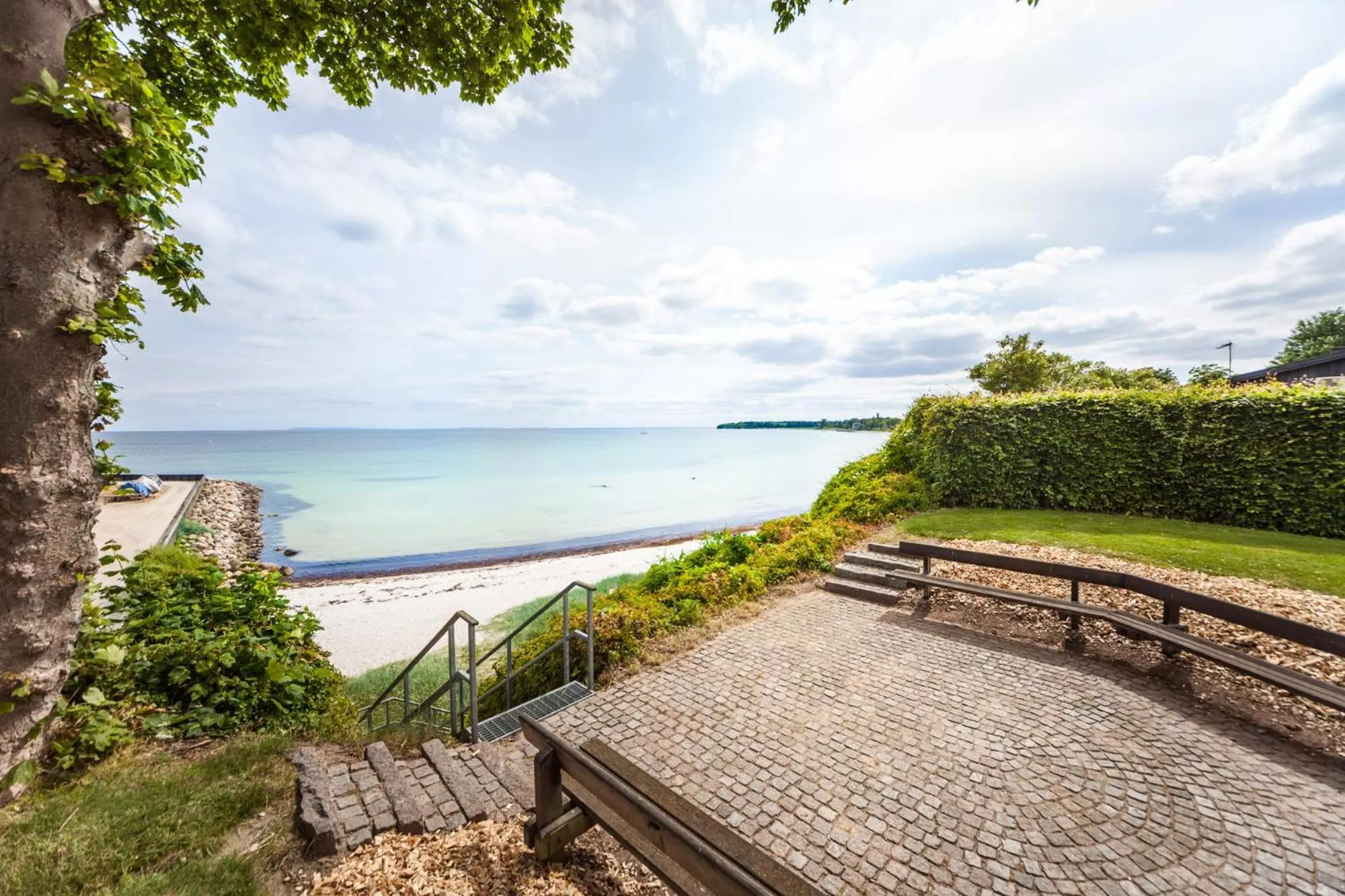 Garden in Strandhotel Klinten