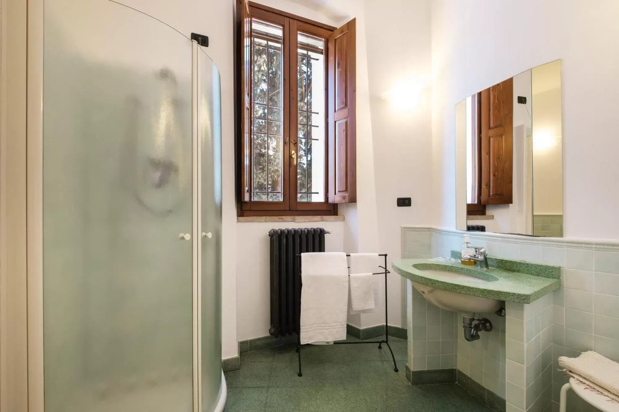 Bathroom in Hotel Ristorante Alla Vittoria