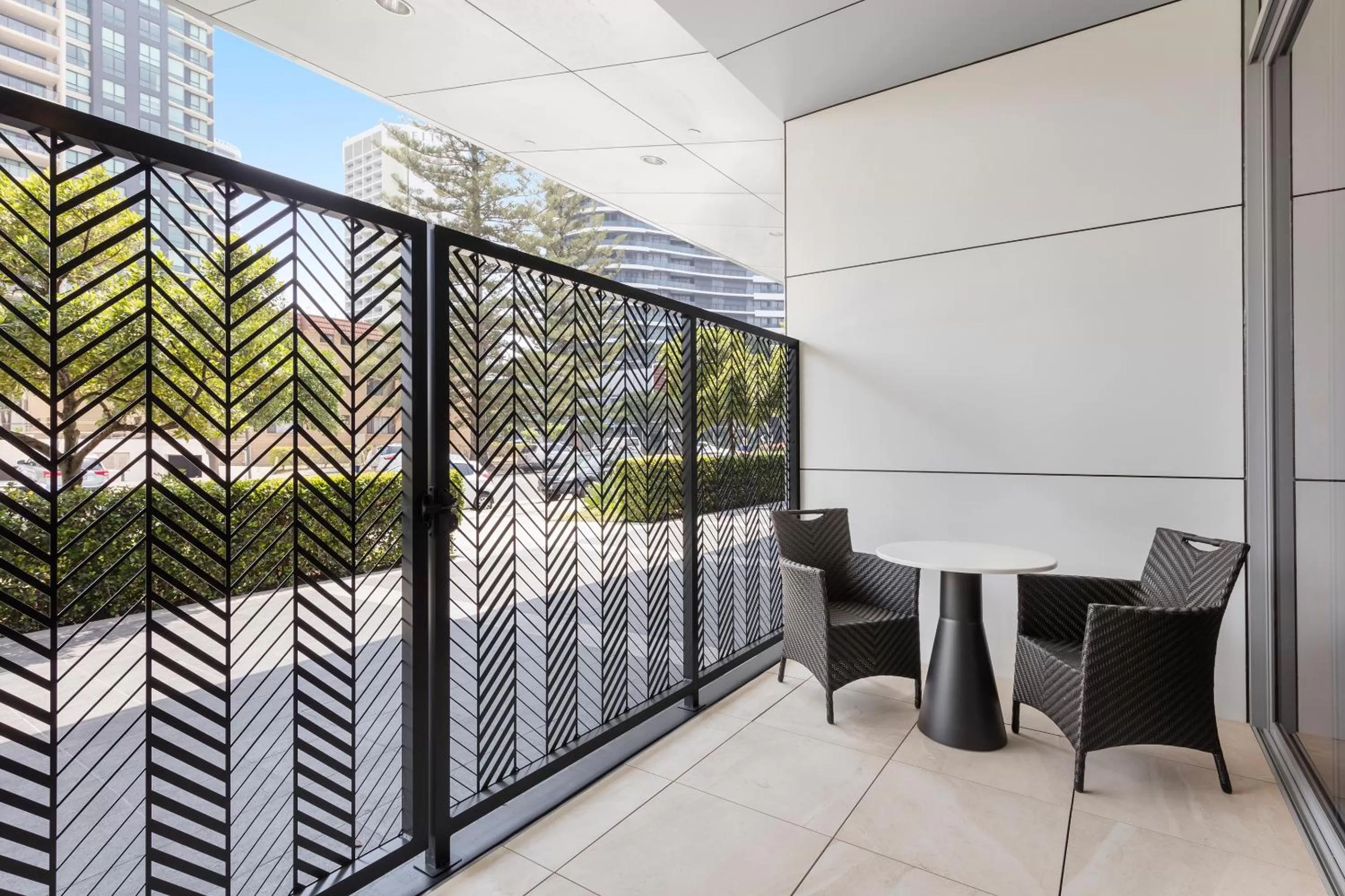 Balcony/Terrace in Meriton Suites Broadbeach