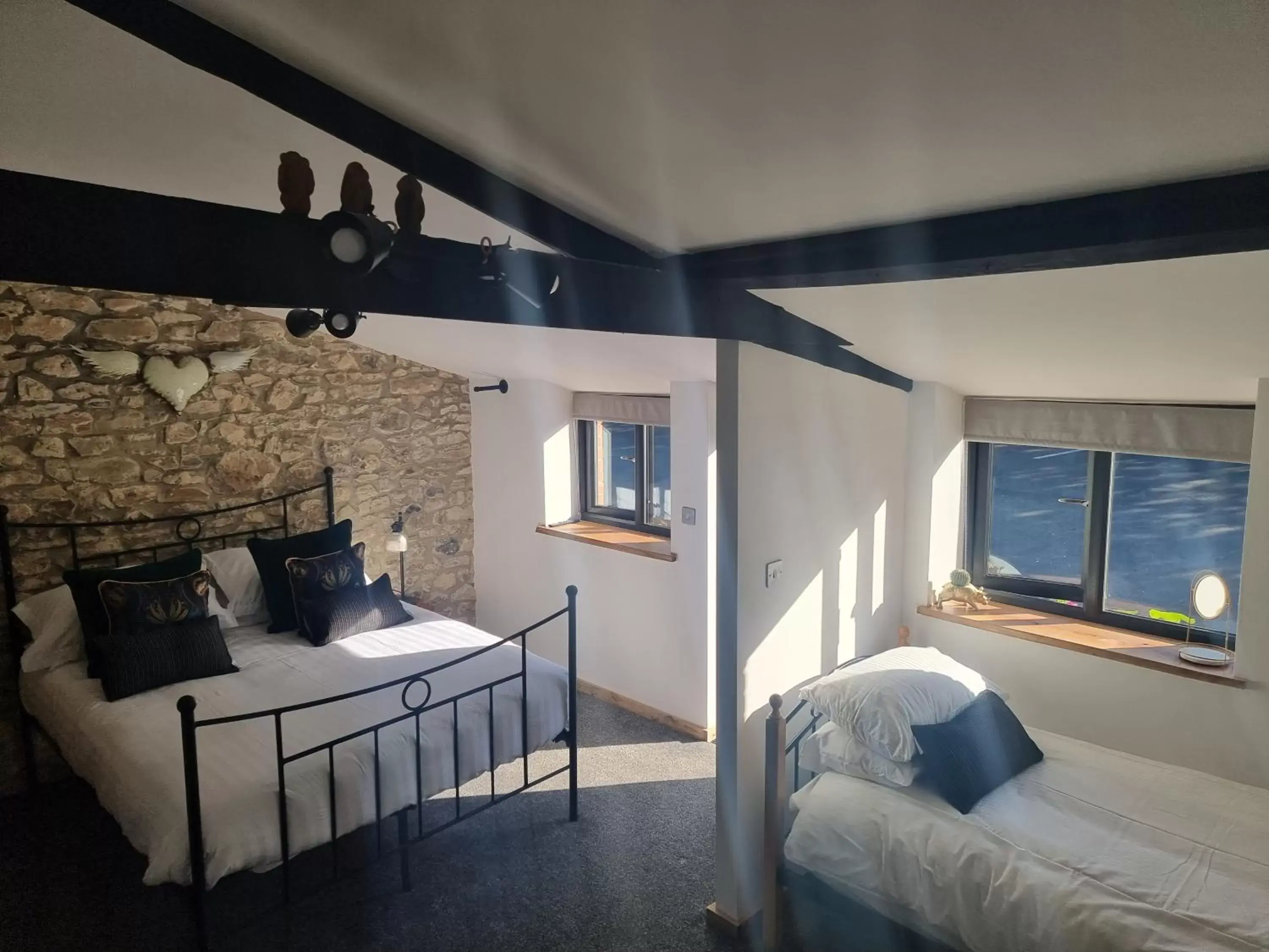 Bedroom, Seating Area in Monkton Court House B&B