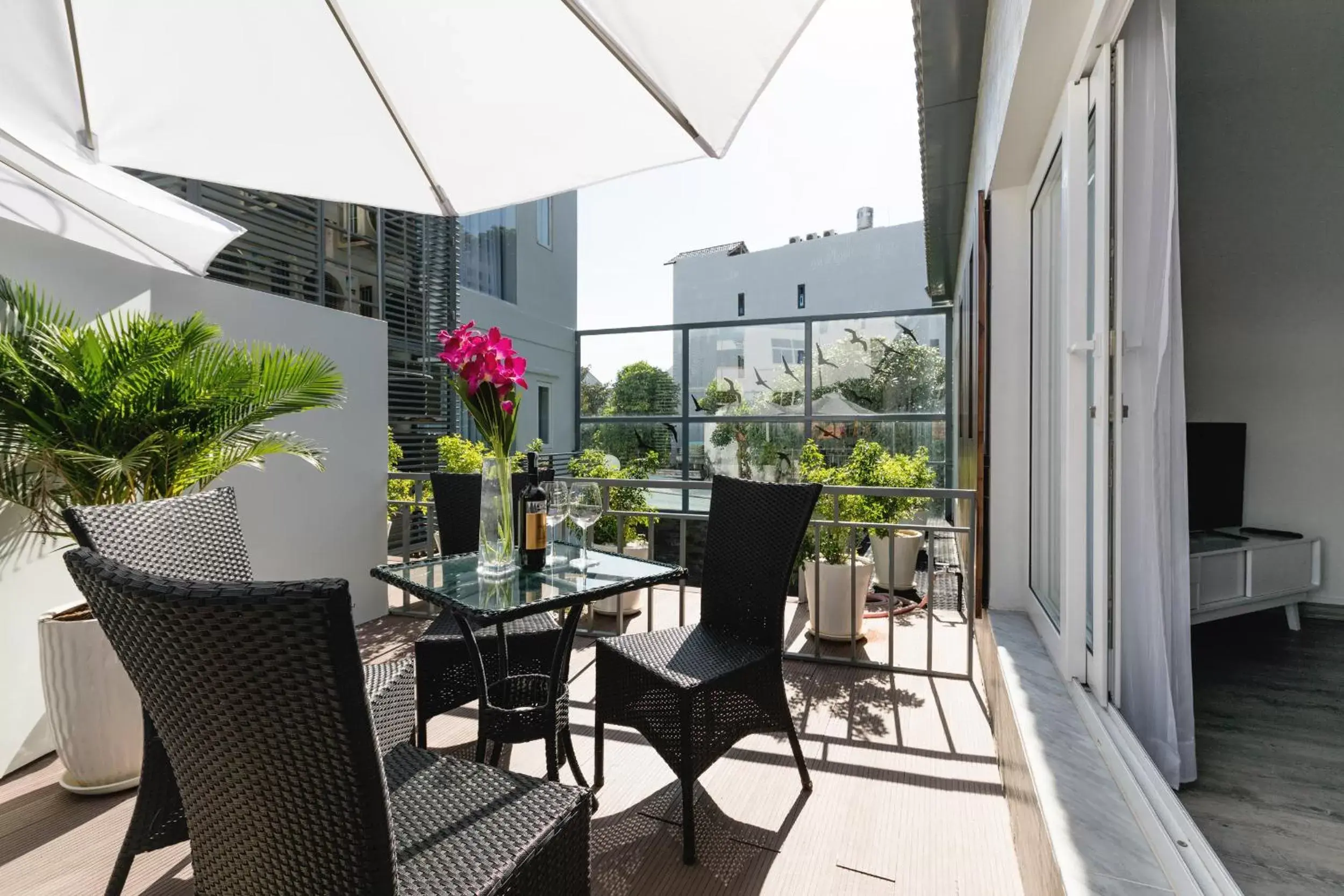 Balcony/Terrace in The Wind Mountainside Hotel