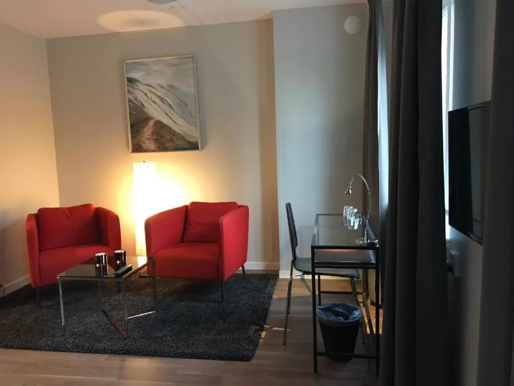 Seating Area in Hotell Lycksele