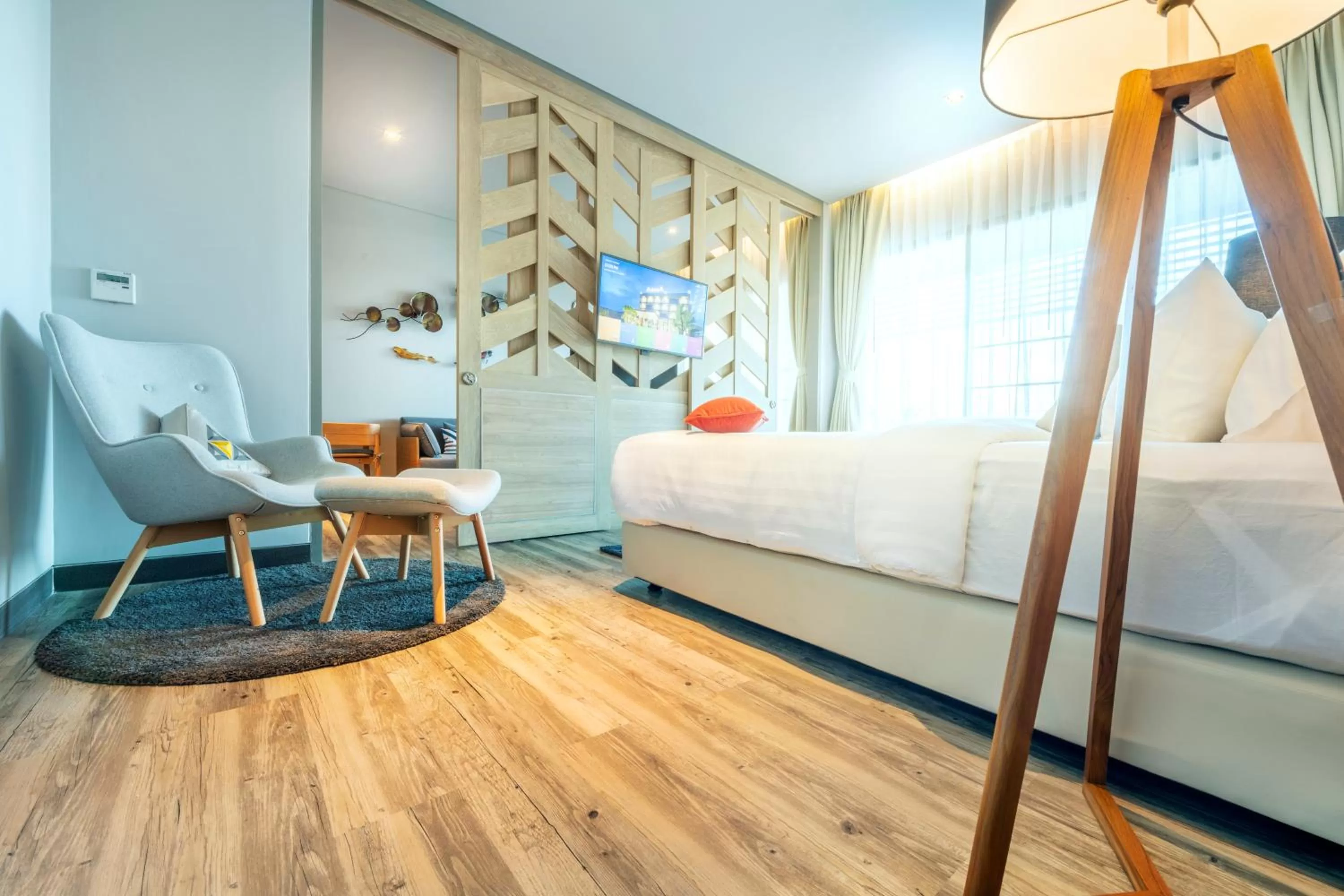 Bed in AisanA Hotel Korat