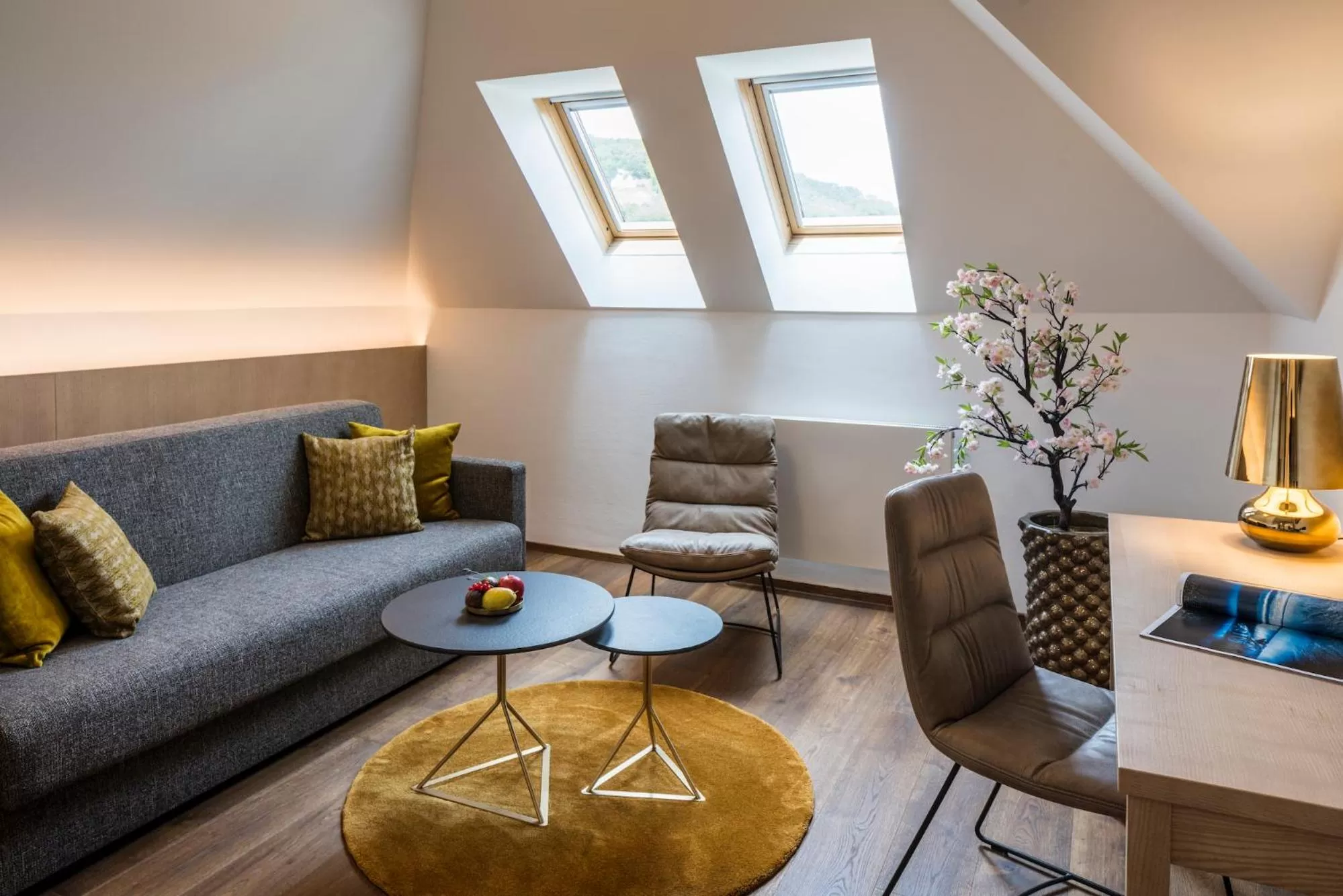 Seating area in Hotel Turmhof