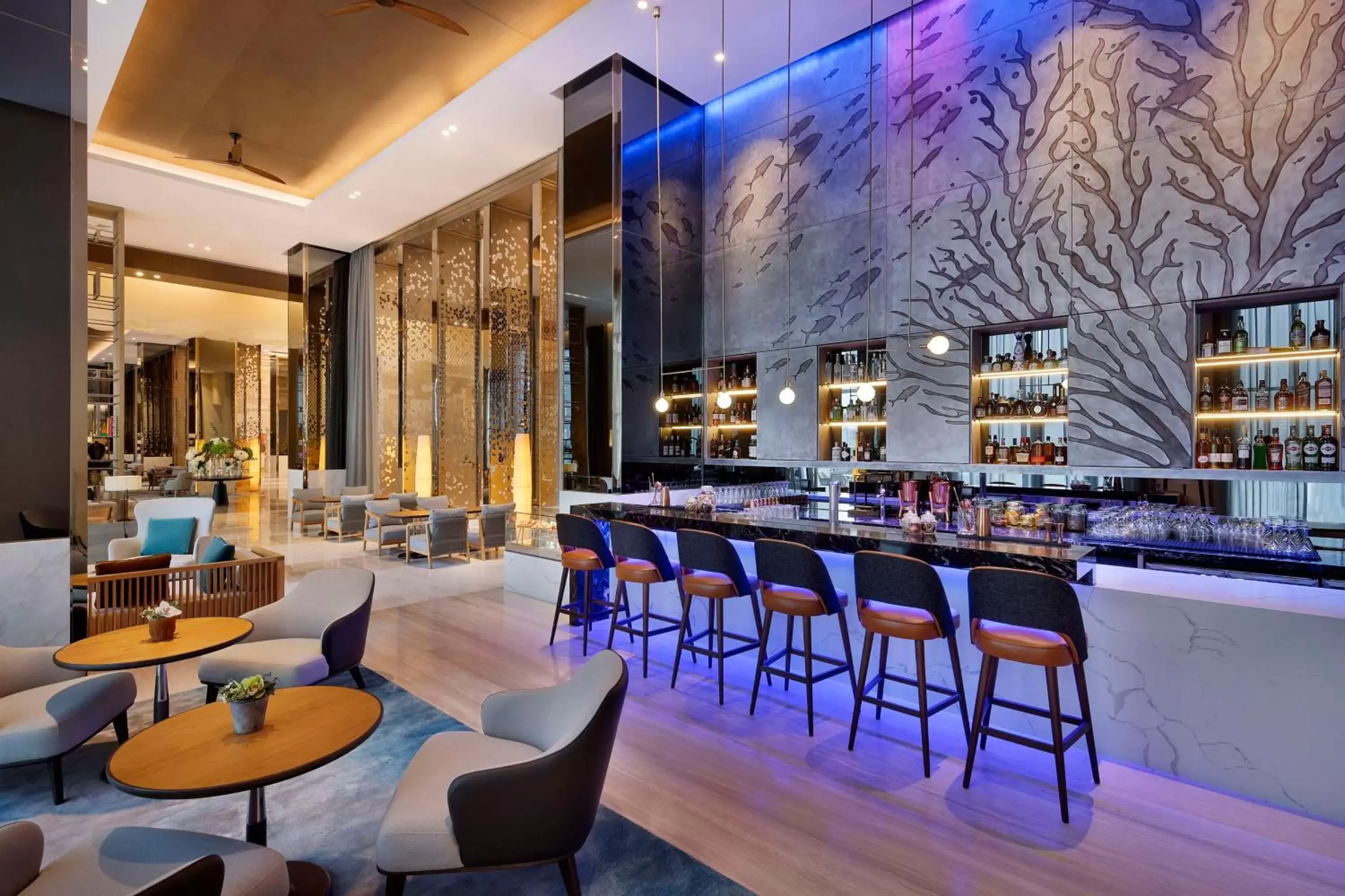 Restaurant/places to eat, Lounge/Bar in Hilton Abu Dhabi Yas Island