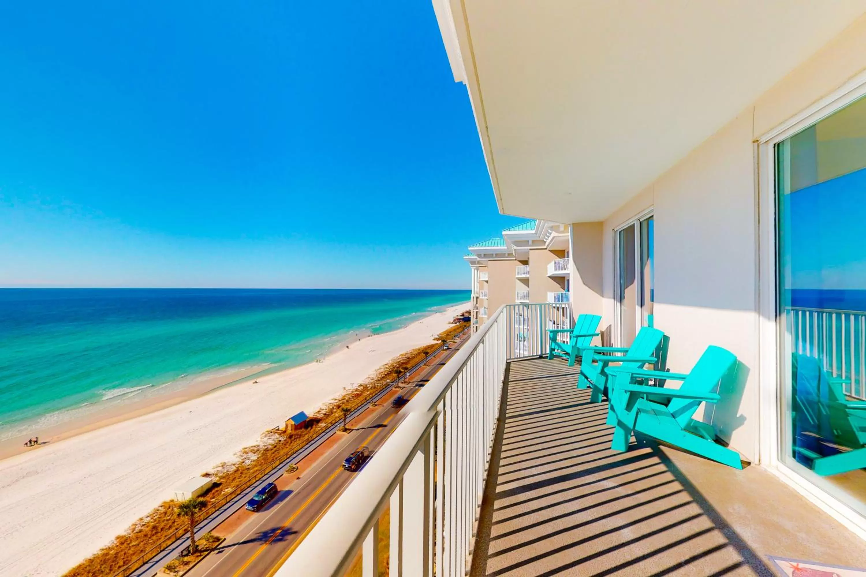 Balcony/Terrace in Majestic Sun 1111A Miramar Beach (Condo)