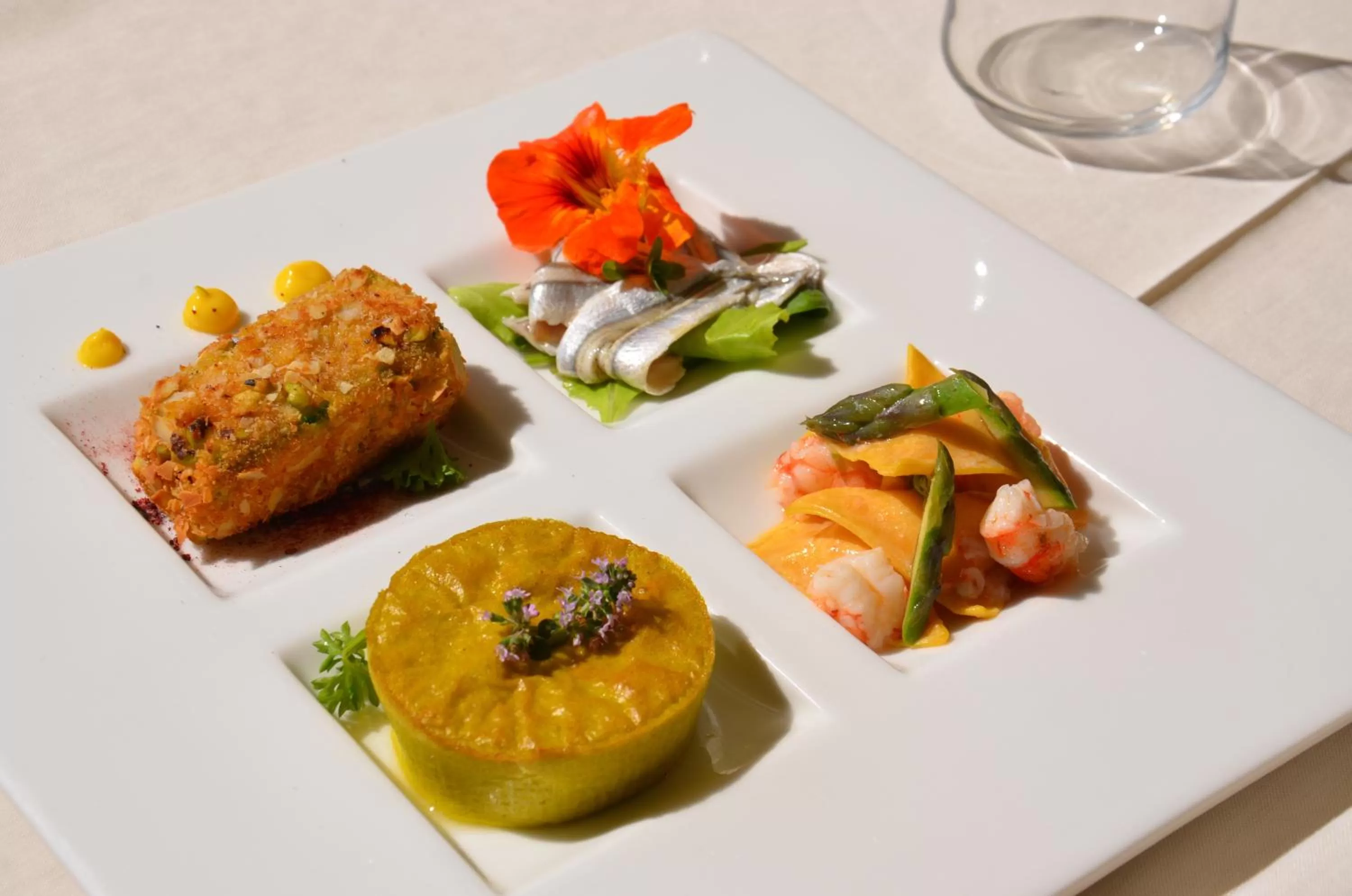 Food close-up in Villa Abbondanzi Resort