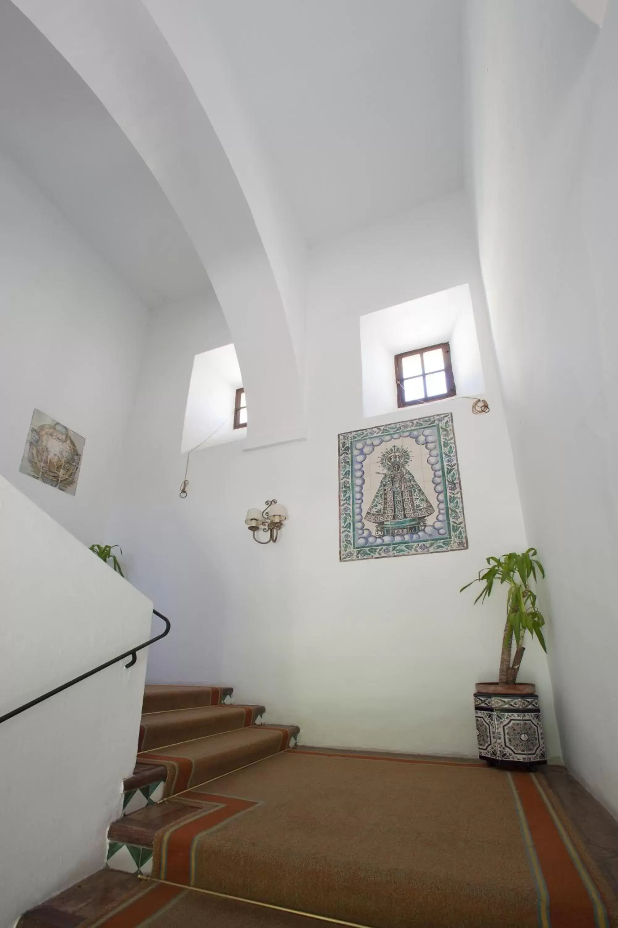 Lobby or reception in Parador de Guadalupe