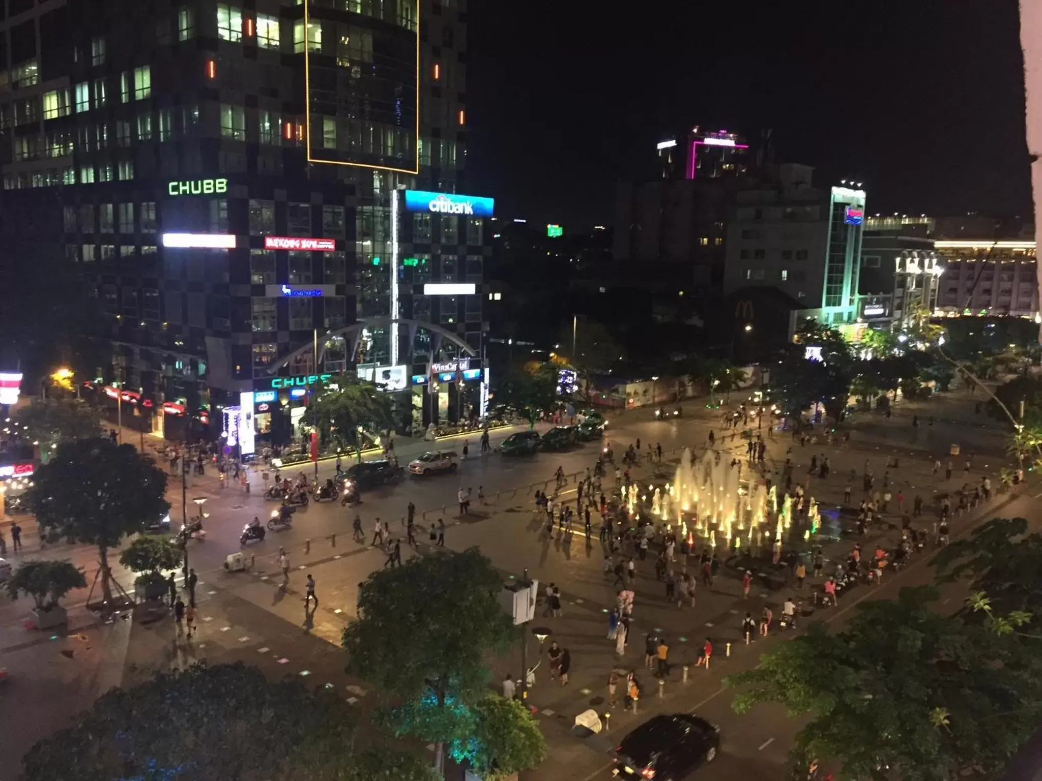 City view in Oscar Saigon Hotel