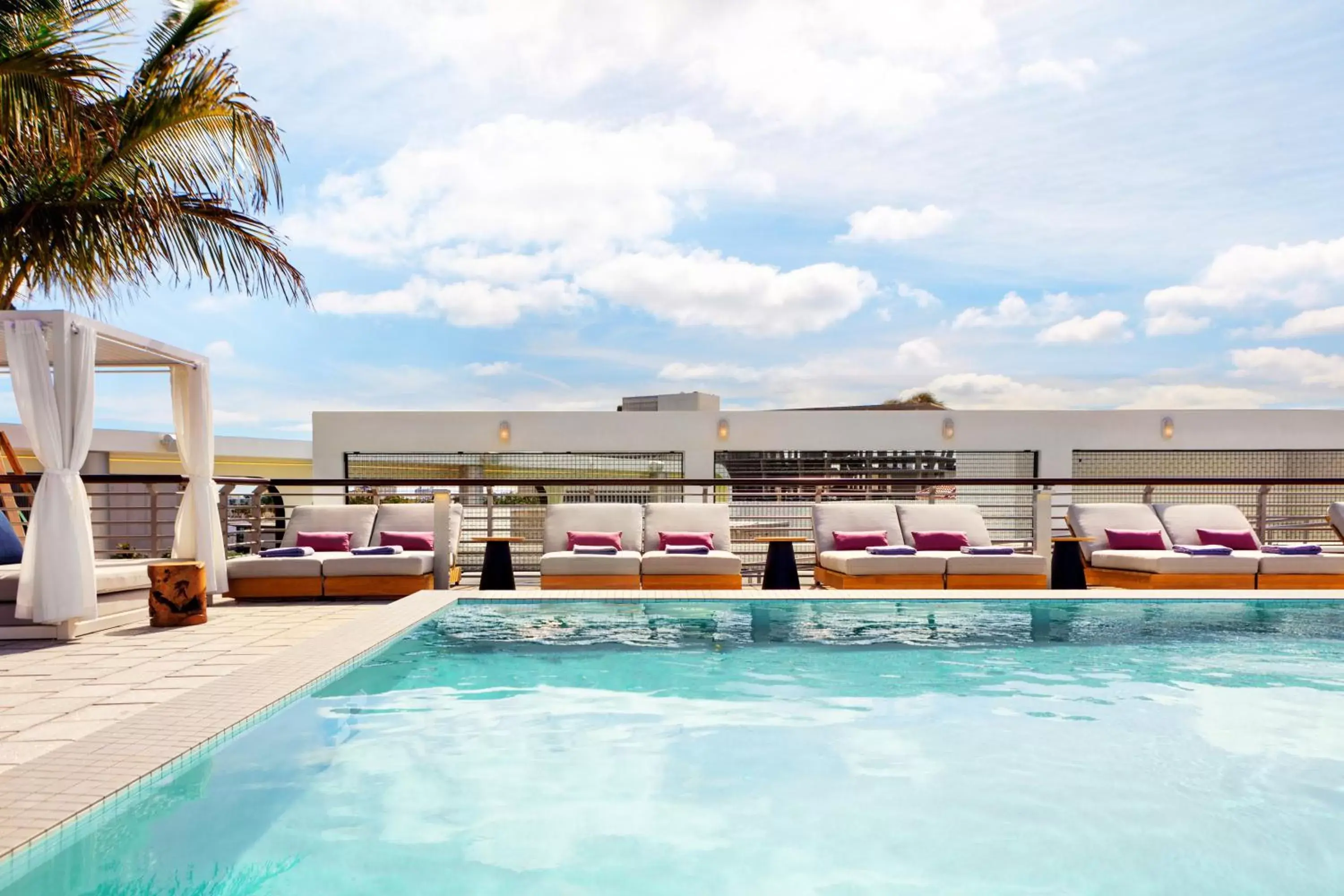 Swimming pool, Property Building in Kimpton - Hotel Palomar South Beach, an IHG Hotel